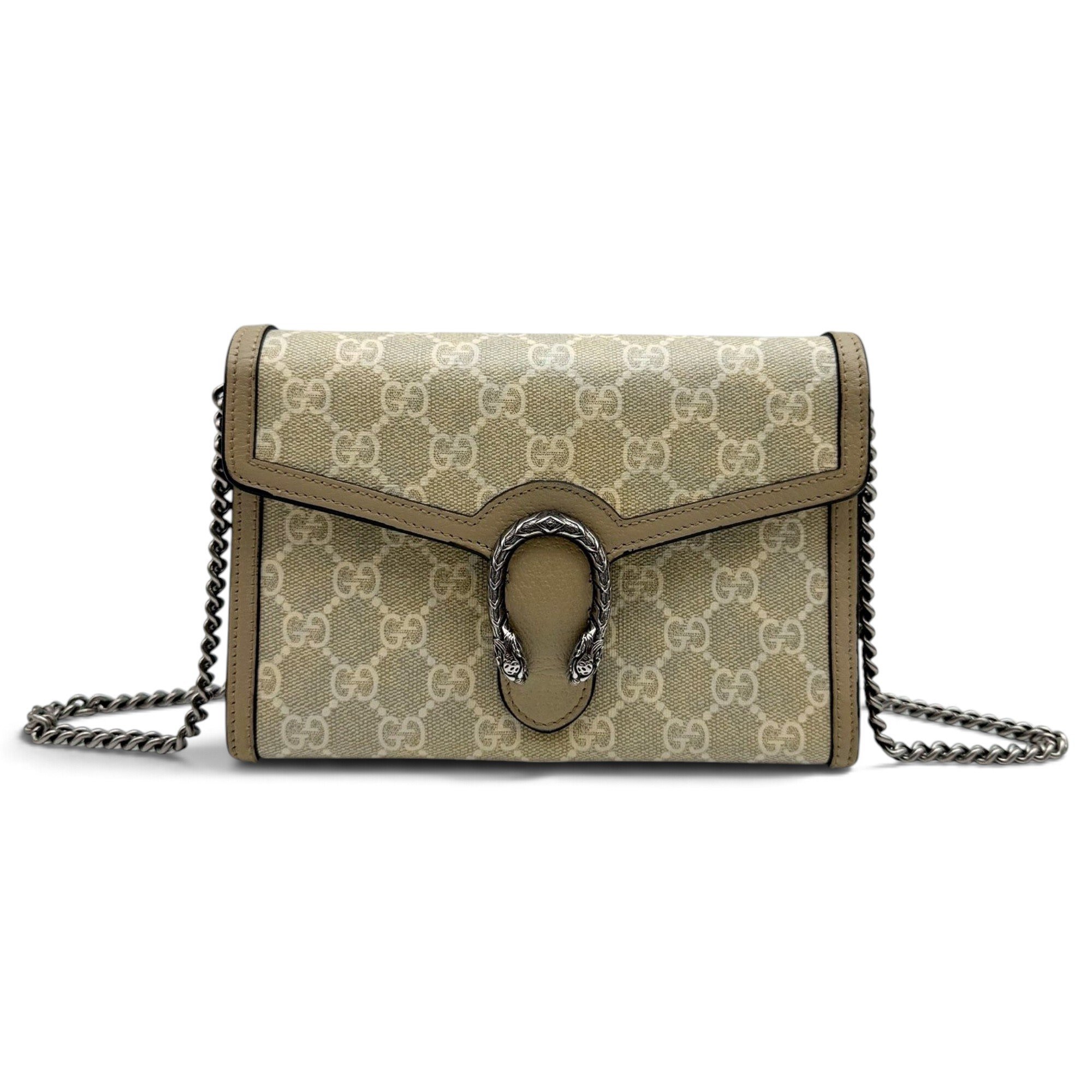 Dionysus Chain Wallet cloth crossbody bag