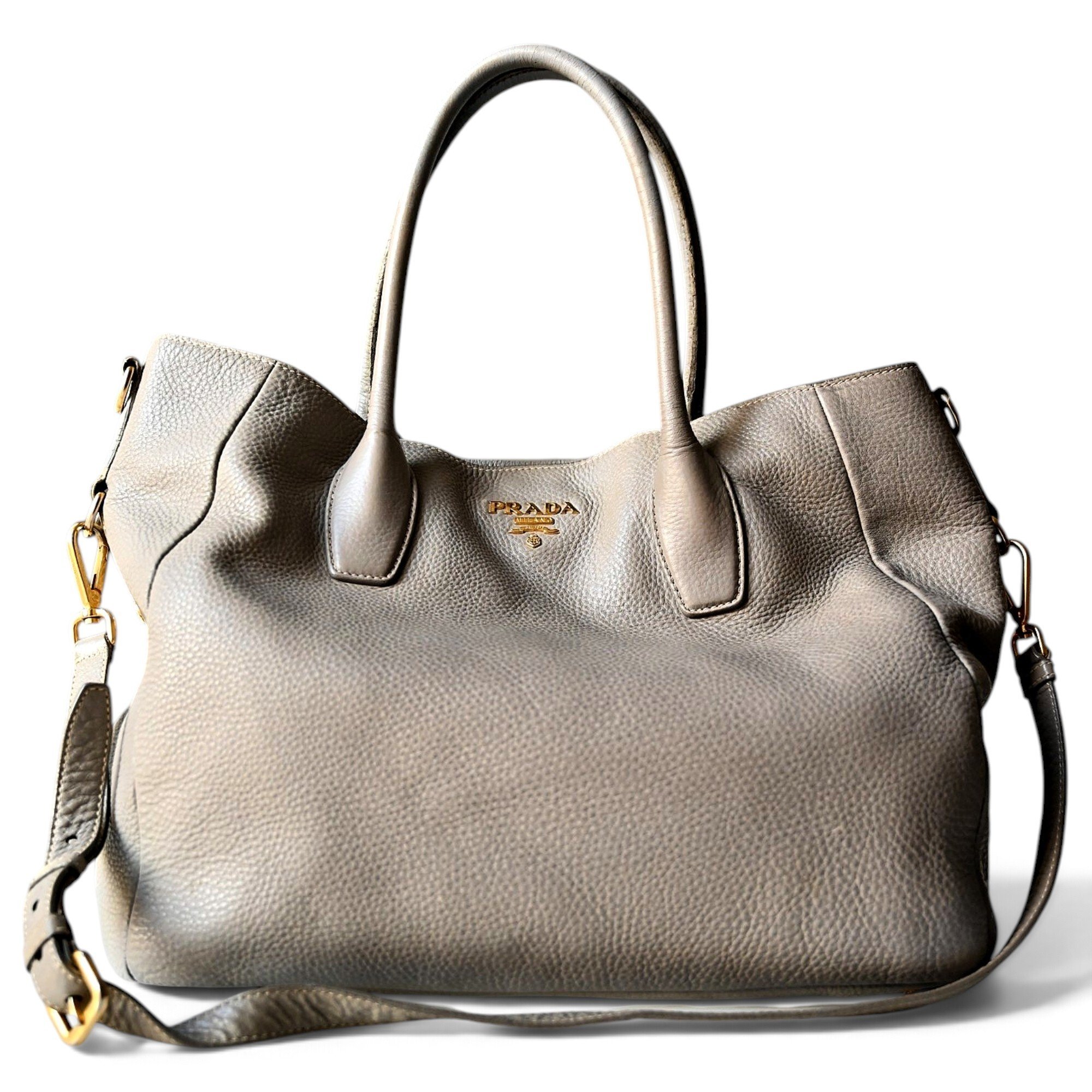 Leather handbag