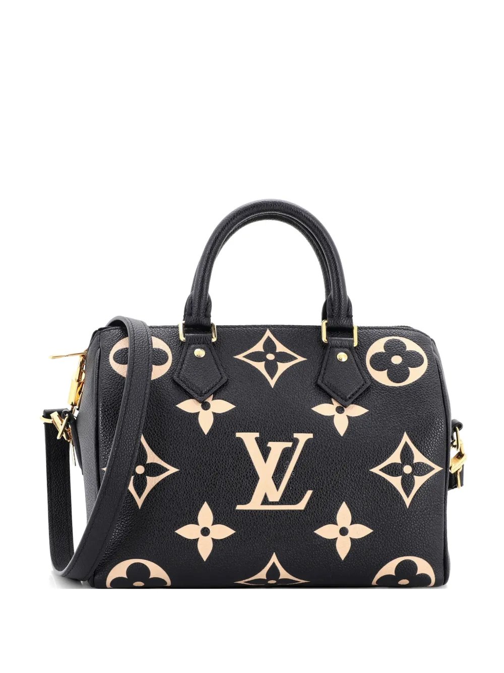 Speedy Bandouliere Bag Bicolor Monogram Empreinte Giant 25 handbag