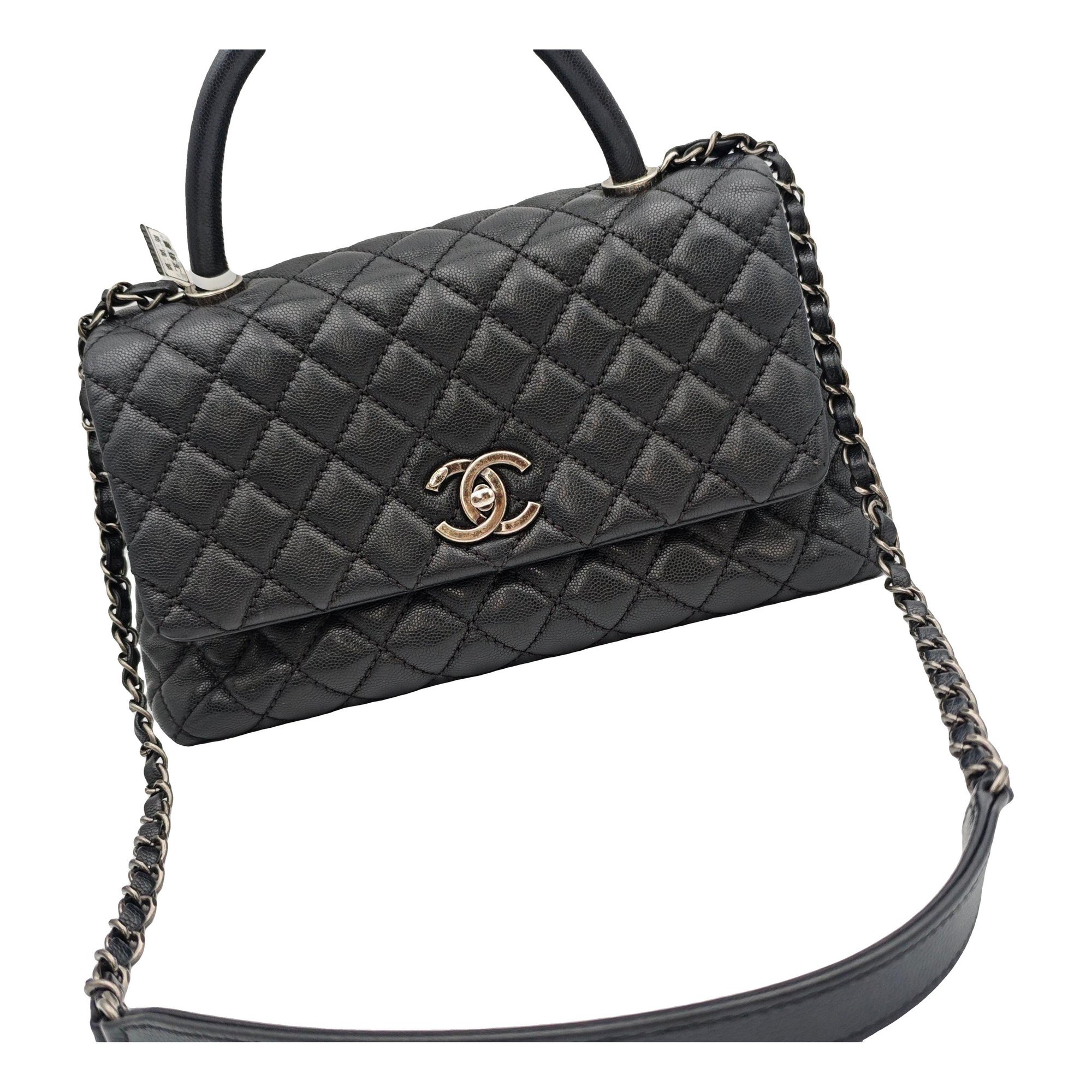 Coco Handle leather handbag