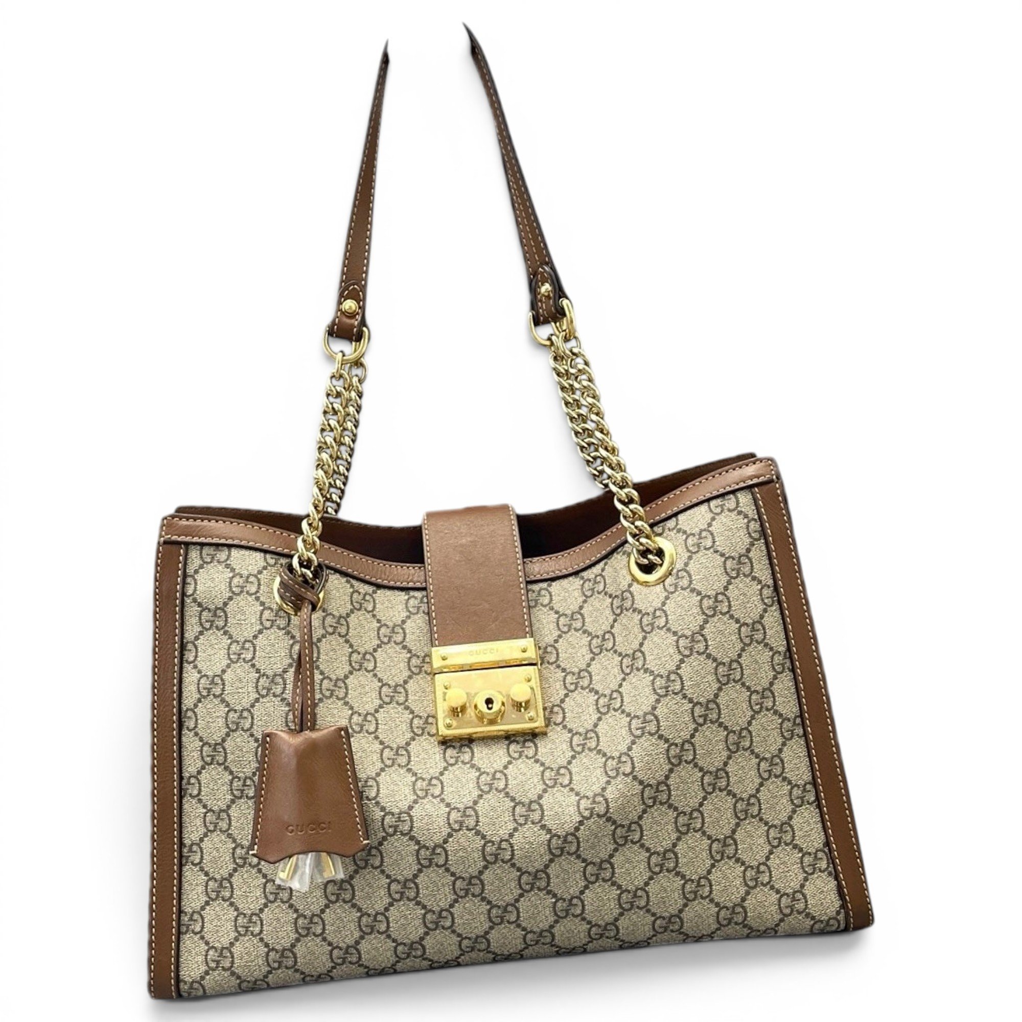 Padlock cloth handbag