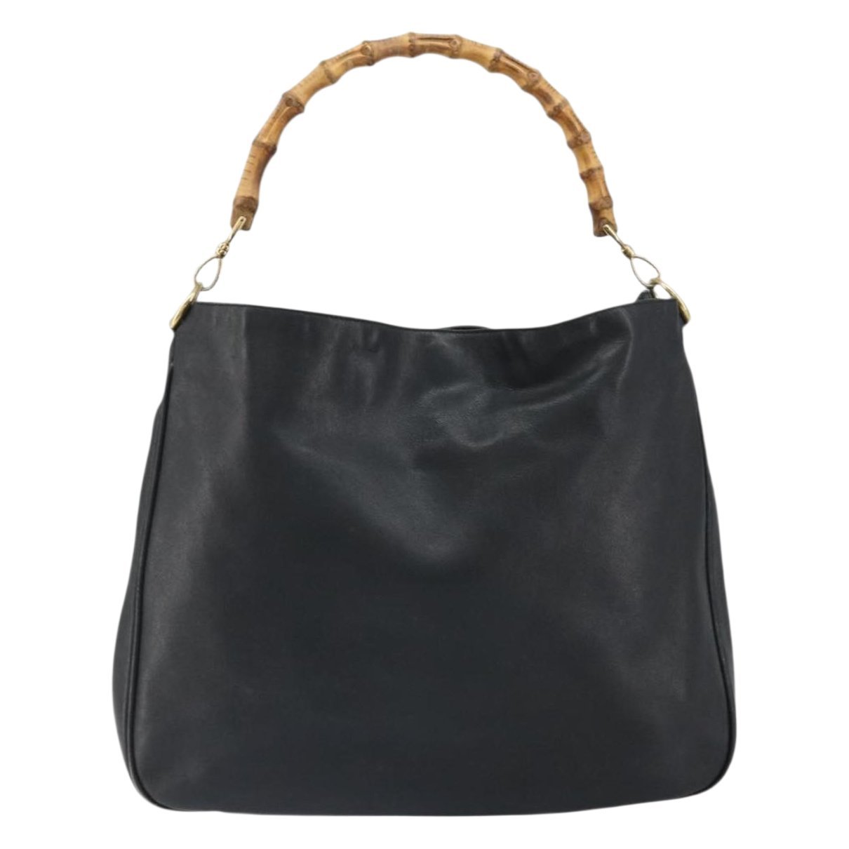 Bamboo leather handbag