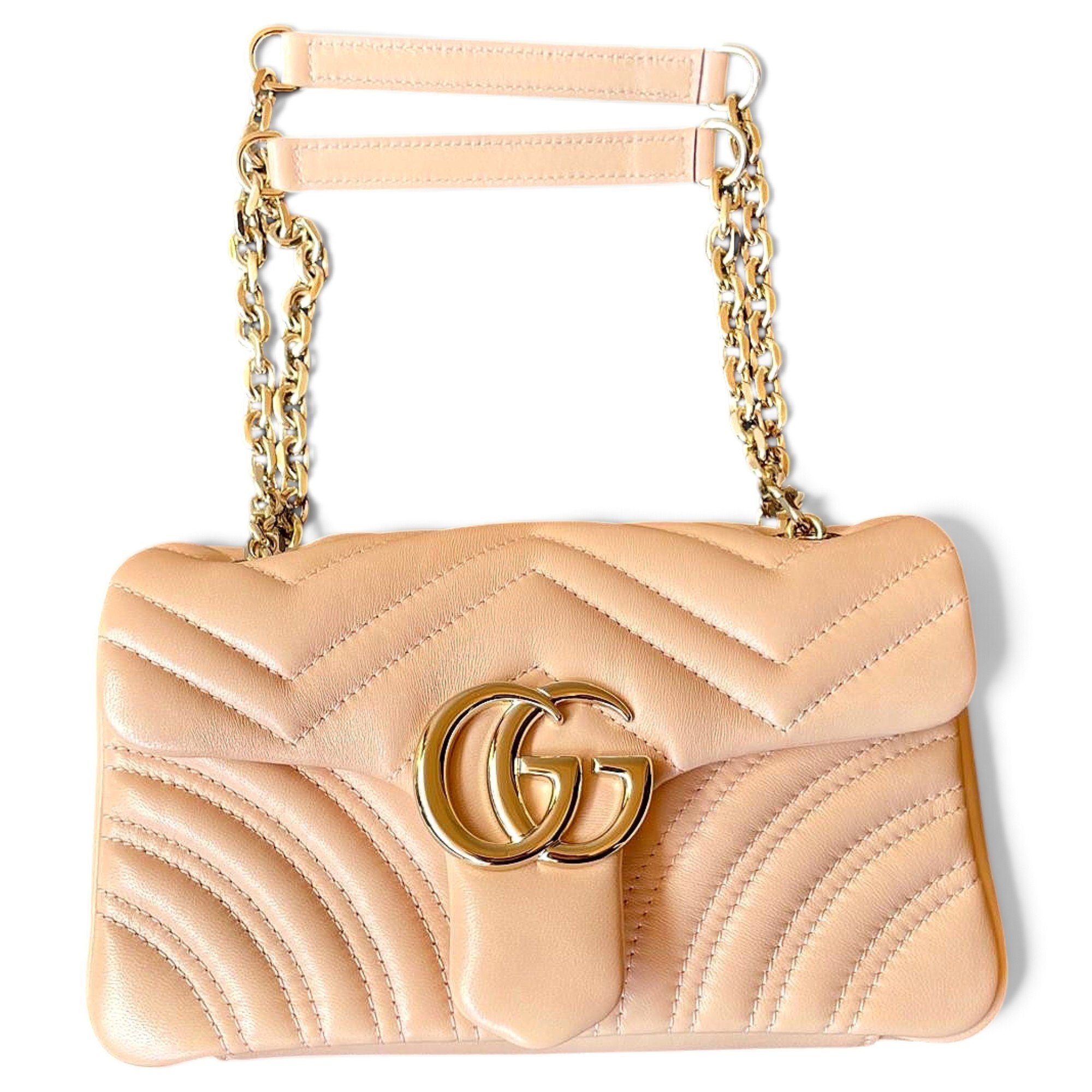 GG Marmont Flap leather handbag
