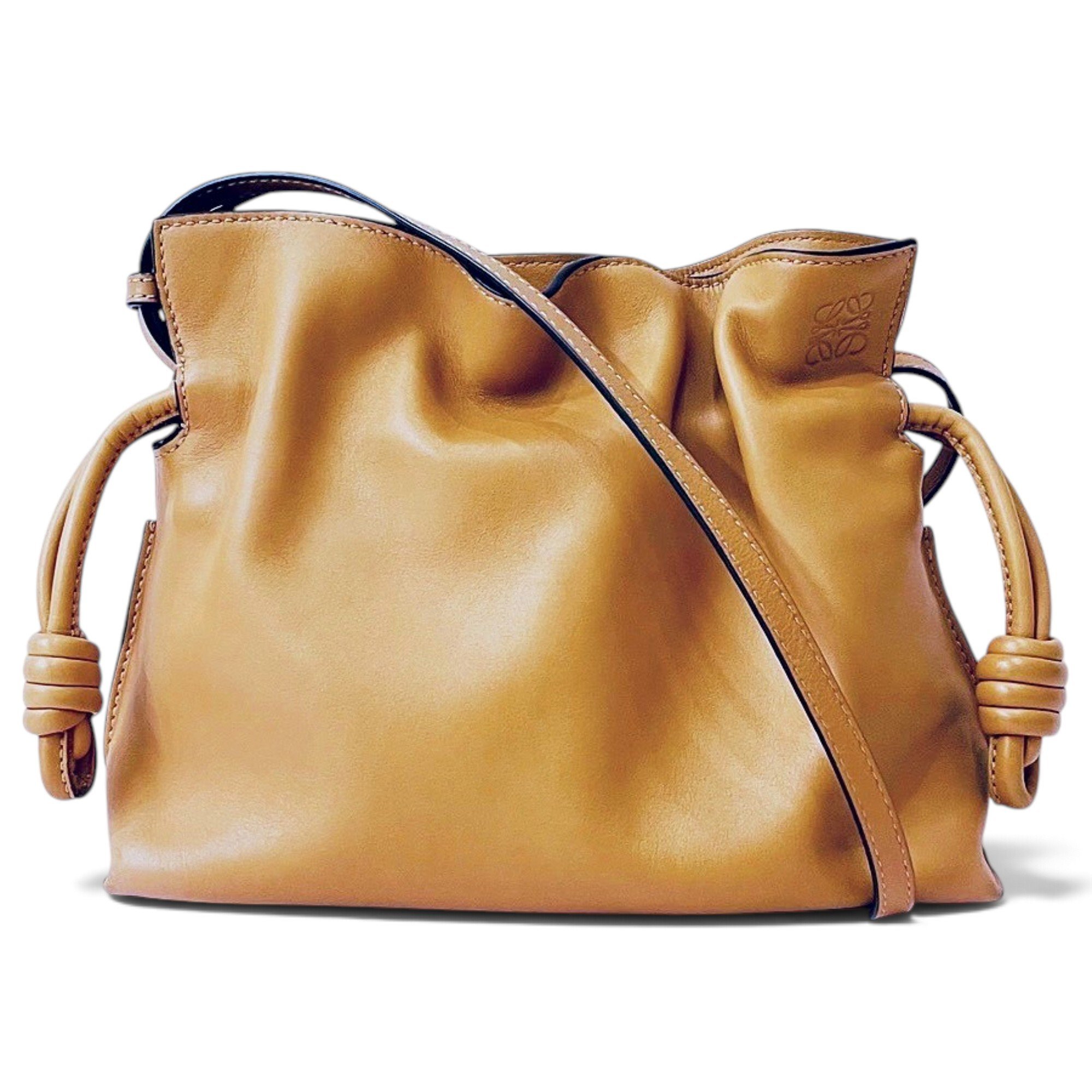 Flamenco leather handbag