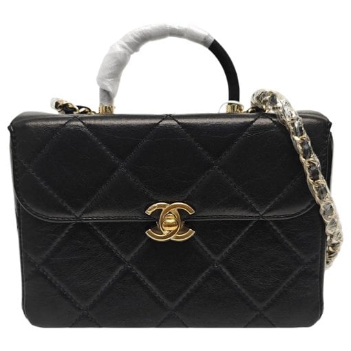Leather handbag
