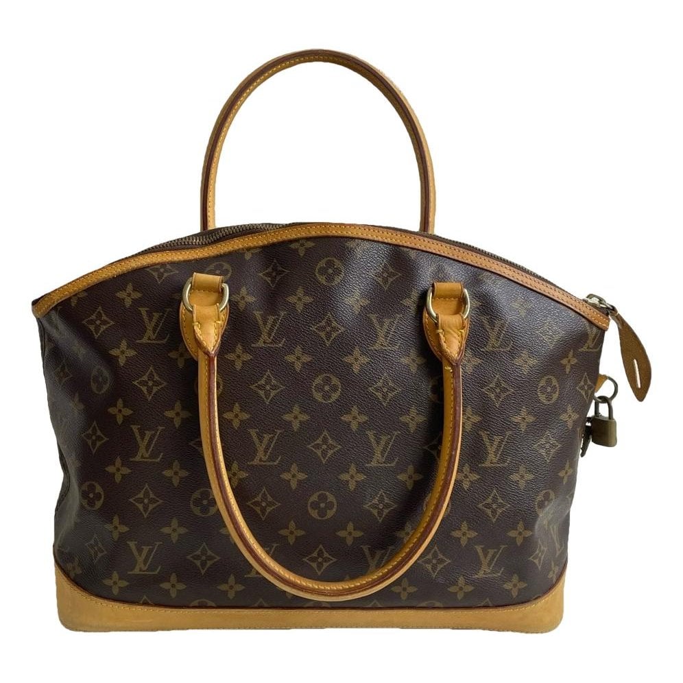 Lockit leather handbag