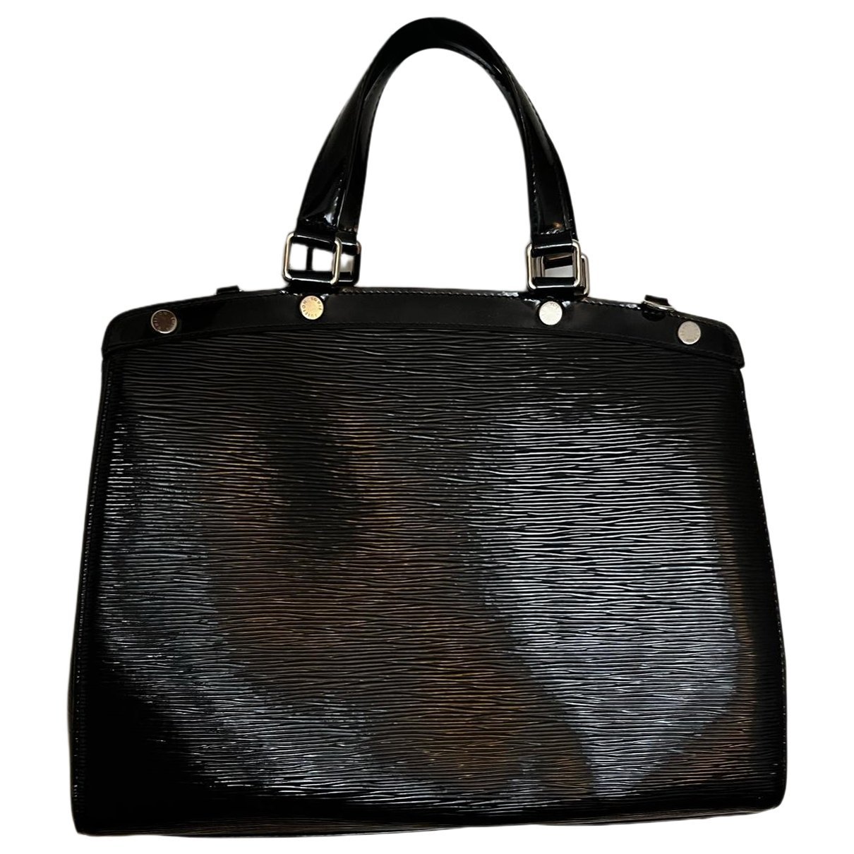 Bréa patent leather handbag