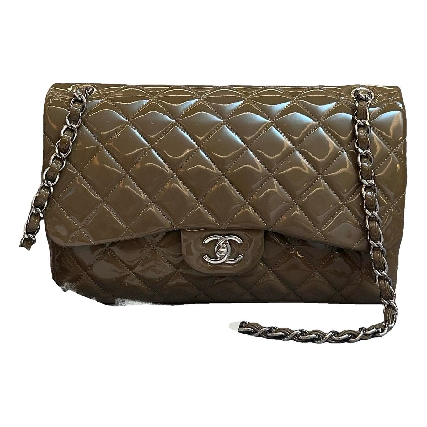 Timeless/Classique patent leather handbag