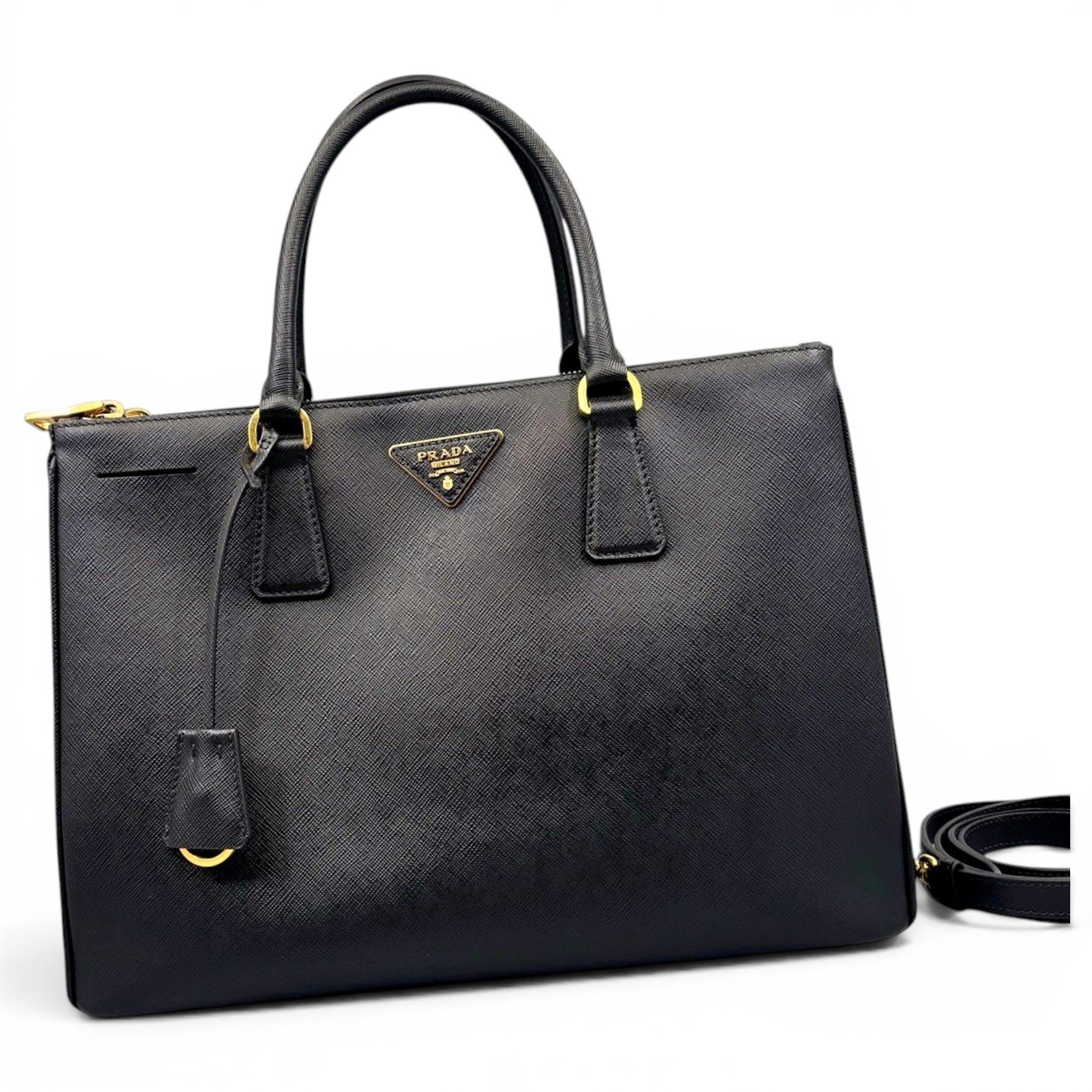 Galleria leather handbag