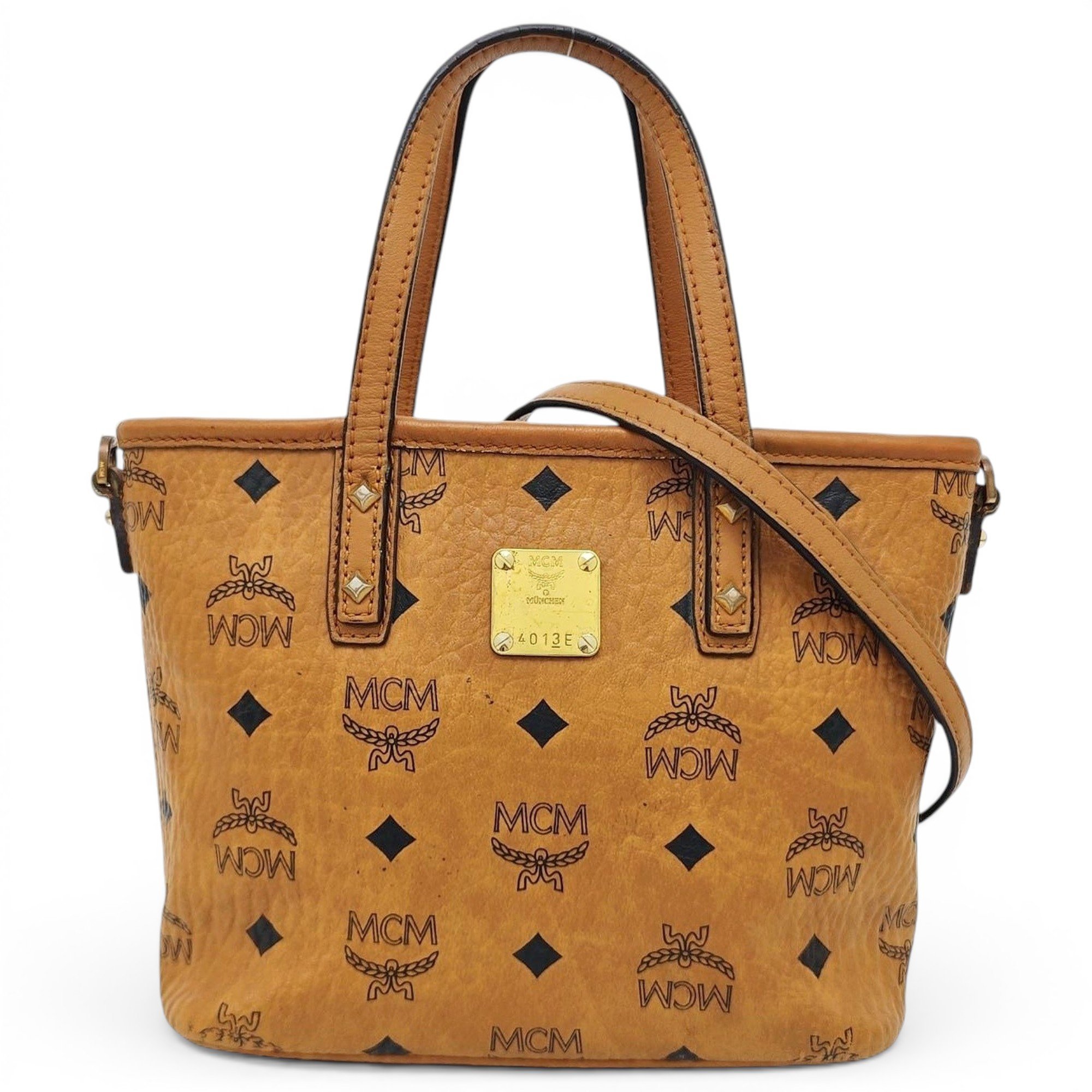 MCM Anya leather handbag