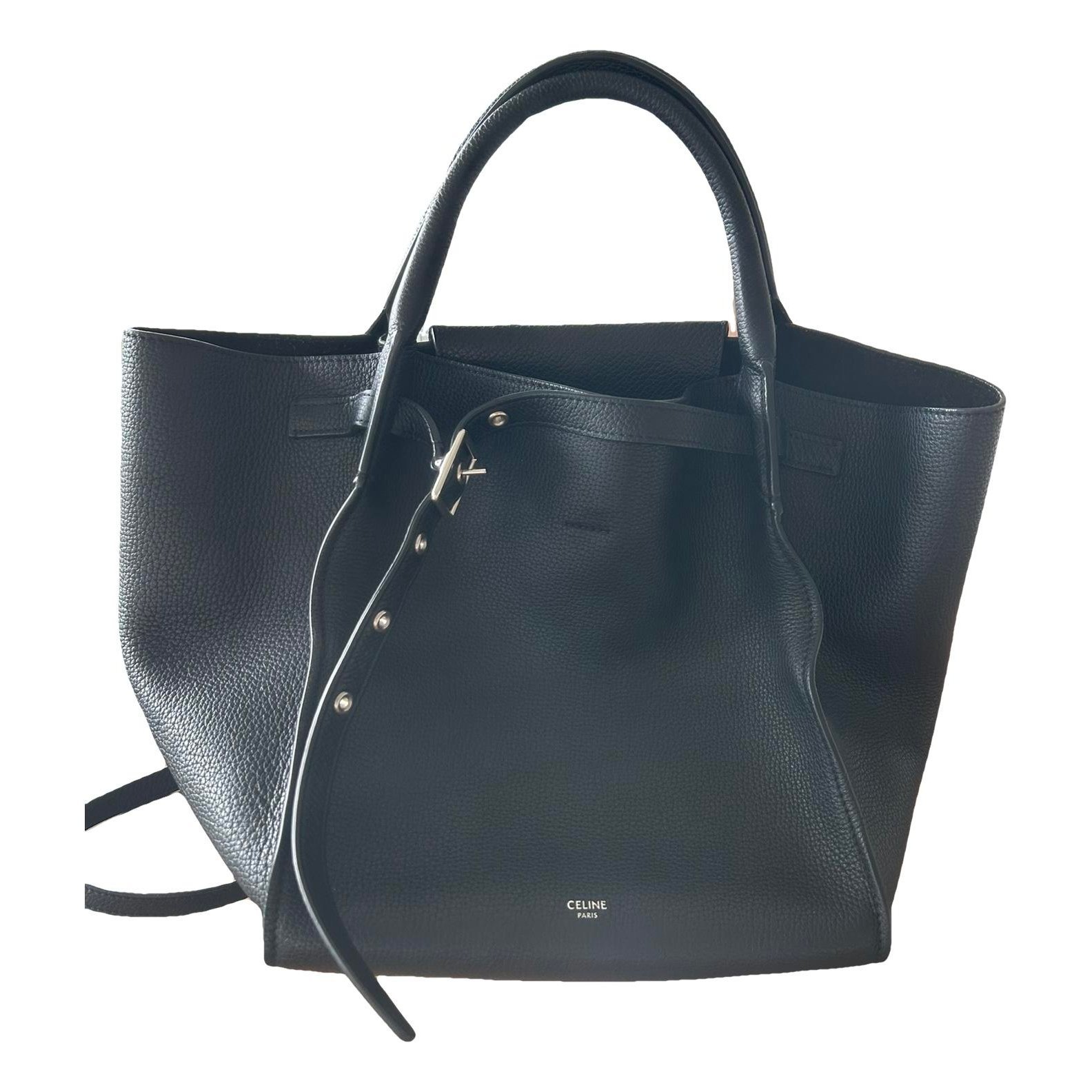 Big Bag leather handbag
