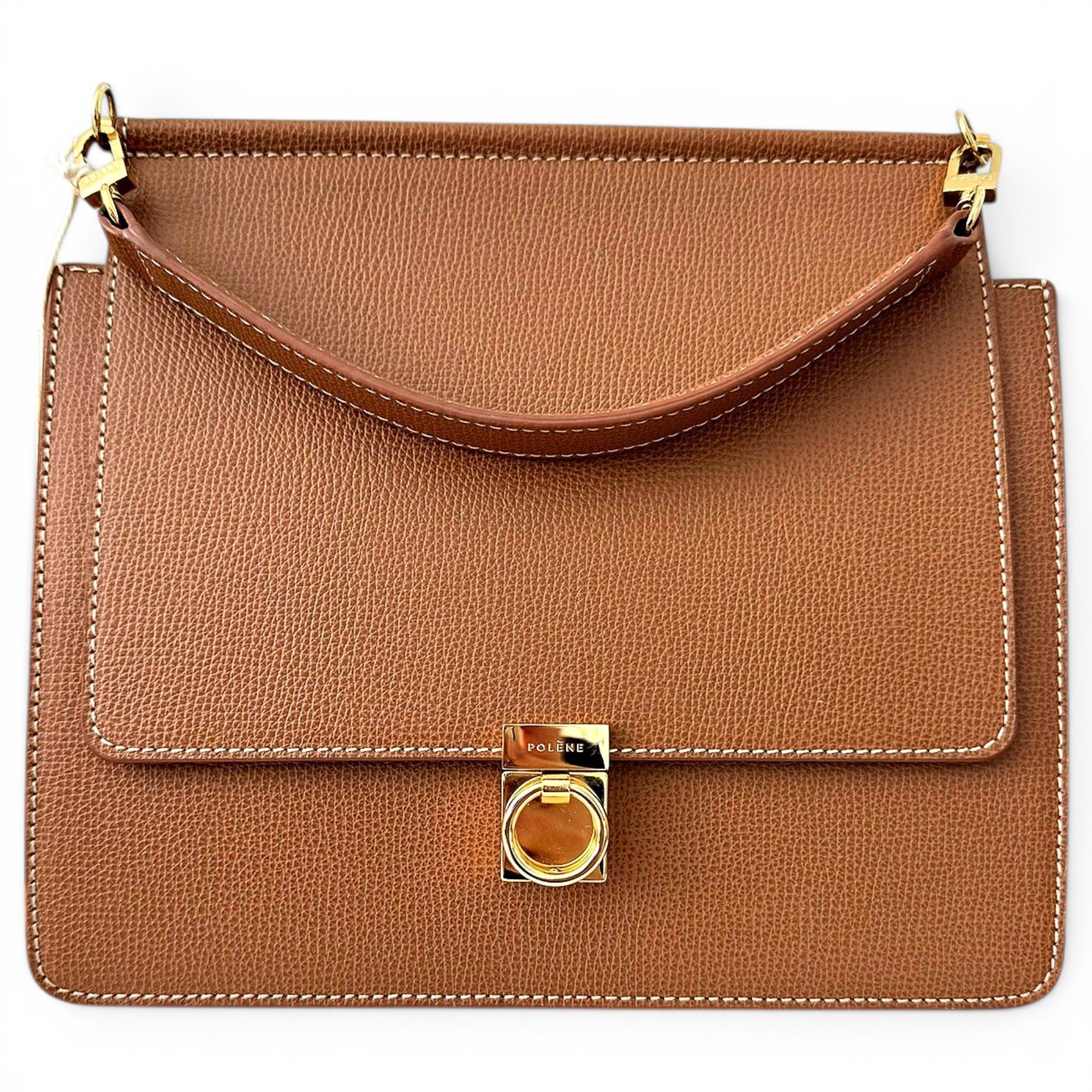 Numéro Sept leather handbag