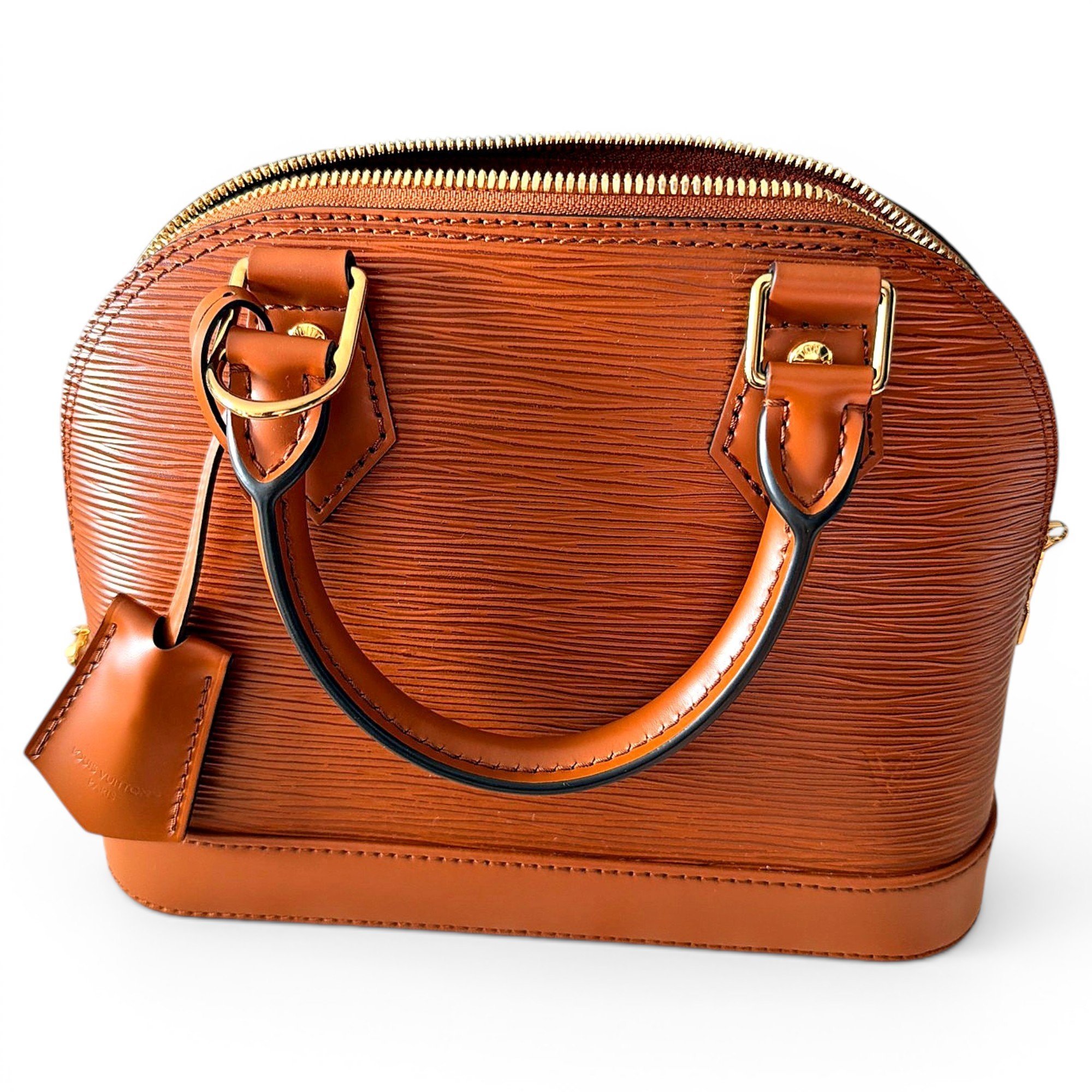 Alma leather handbag