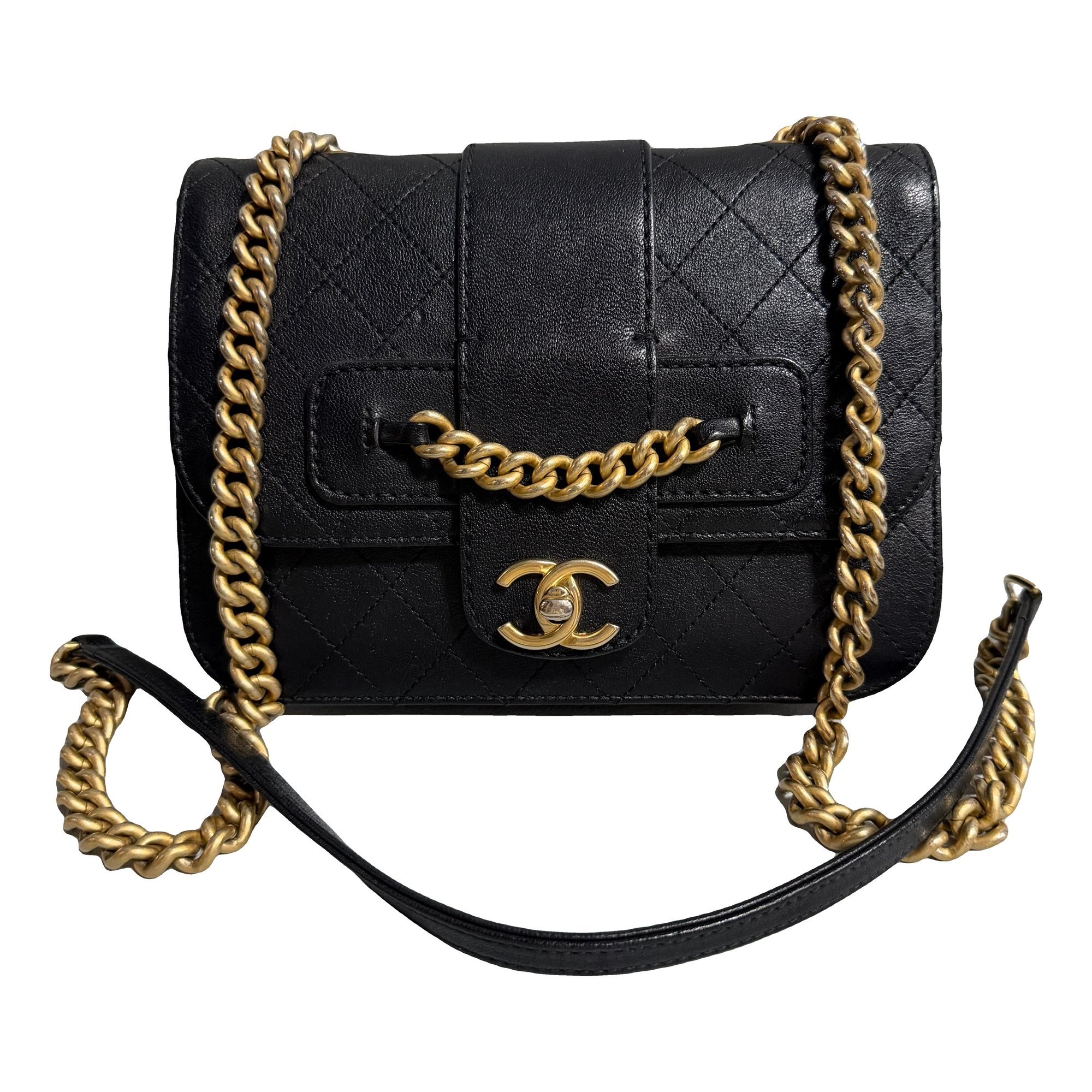 Leather handbag