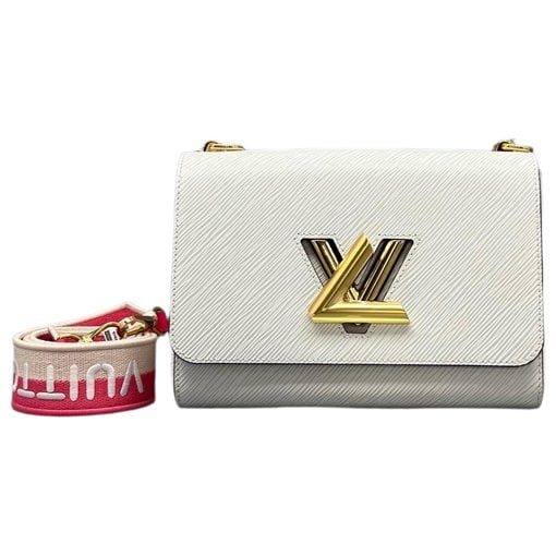 Twist leather handbag