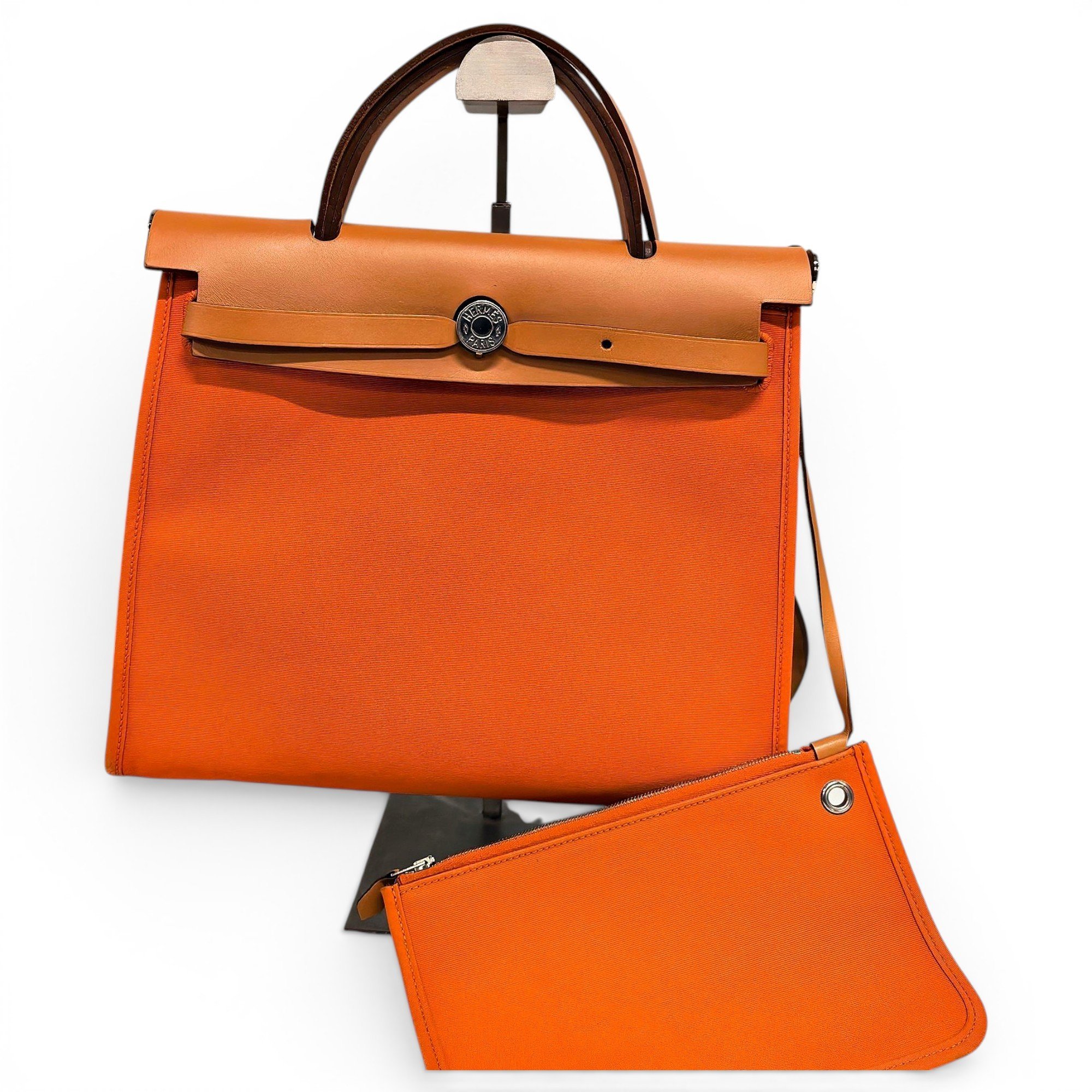 Herbag leather handbag