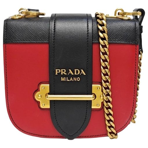 Cahier leather crossbody bag