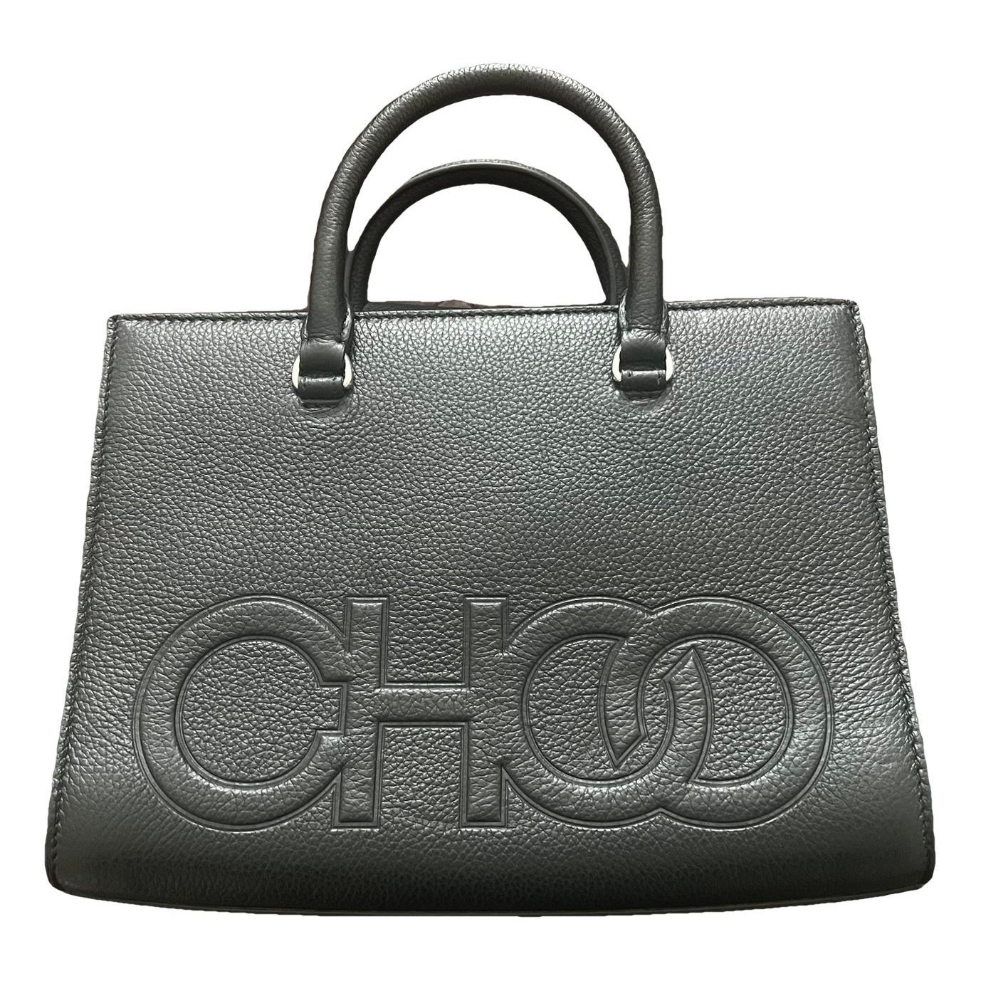 Leather tote