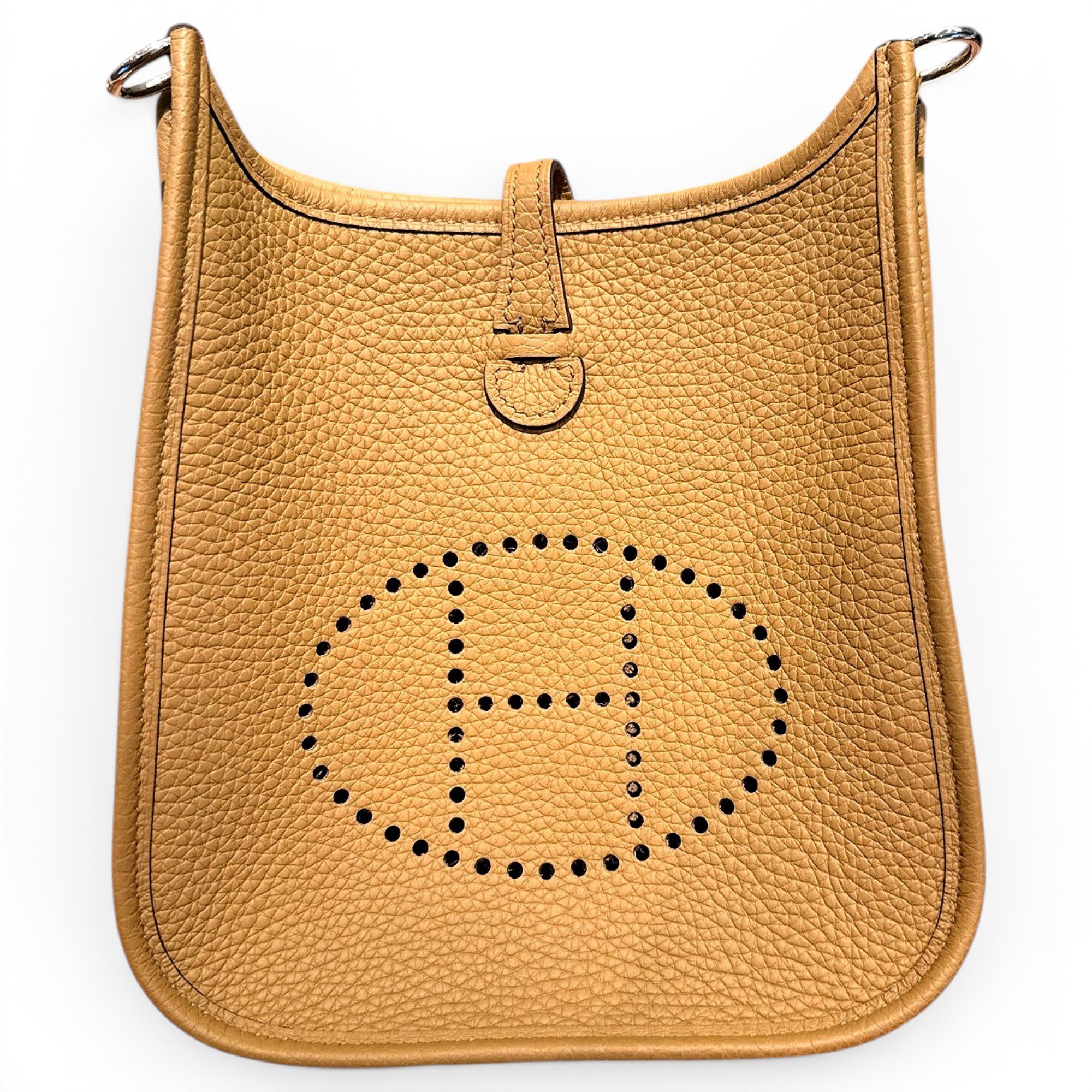 Evelyne leather crossbody bag