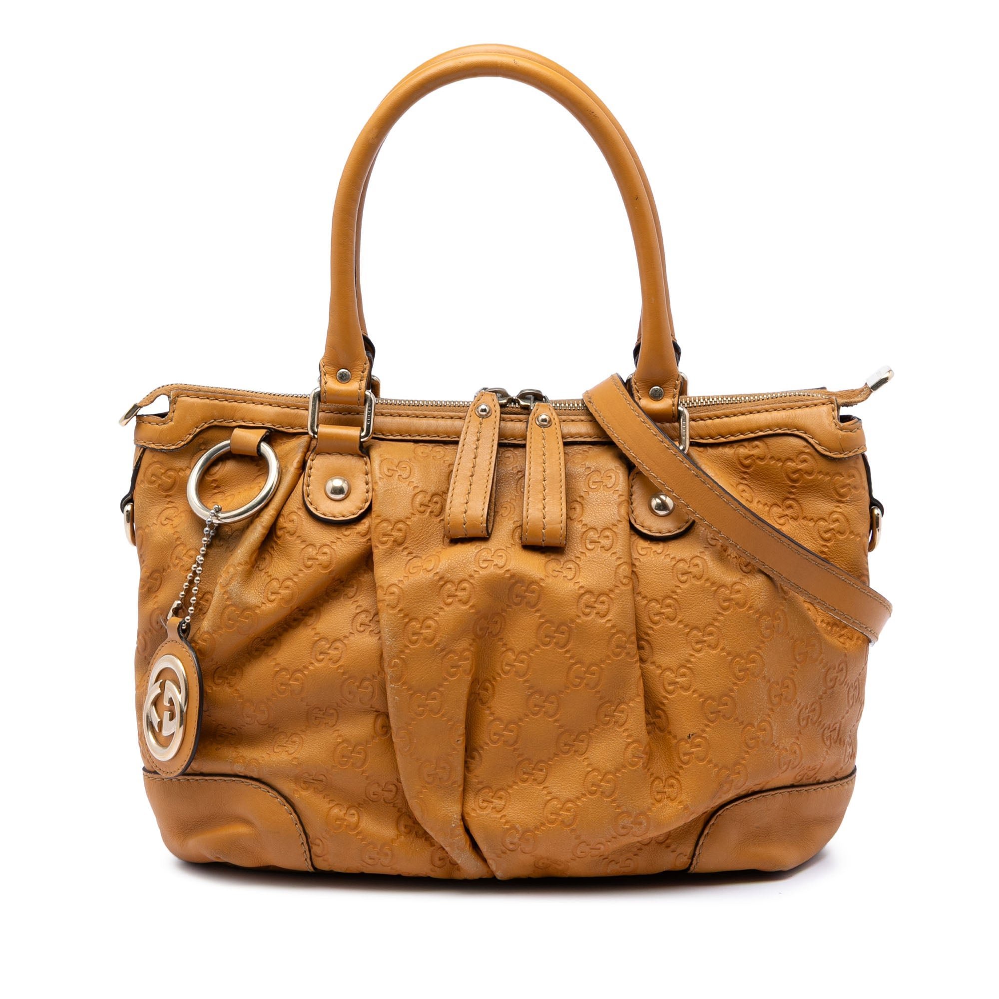Leather satchel