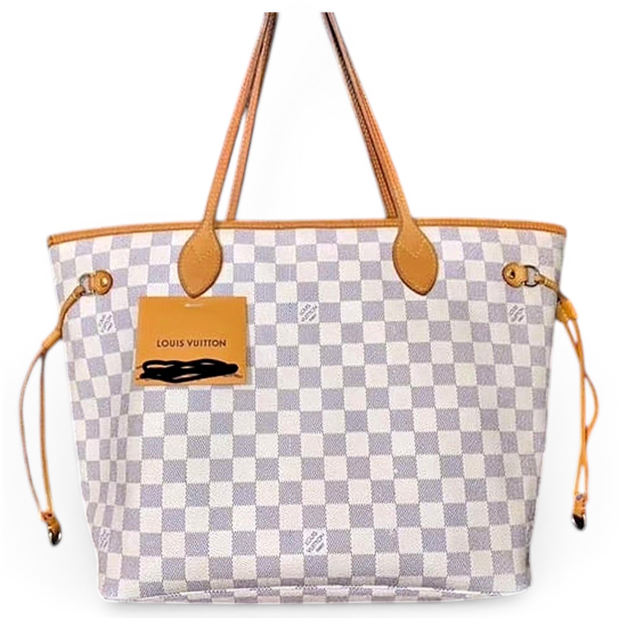 Neverfull leather tote