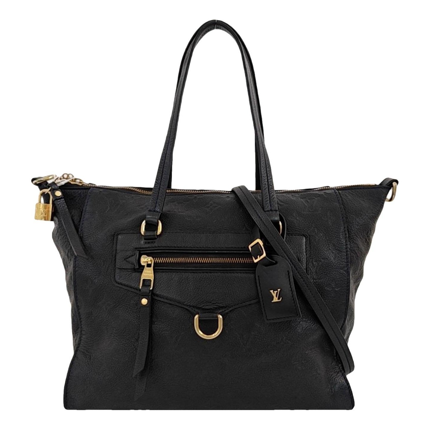 Lumineuse leather handbag