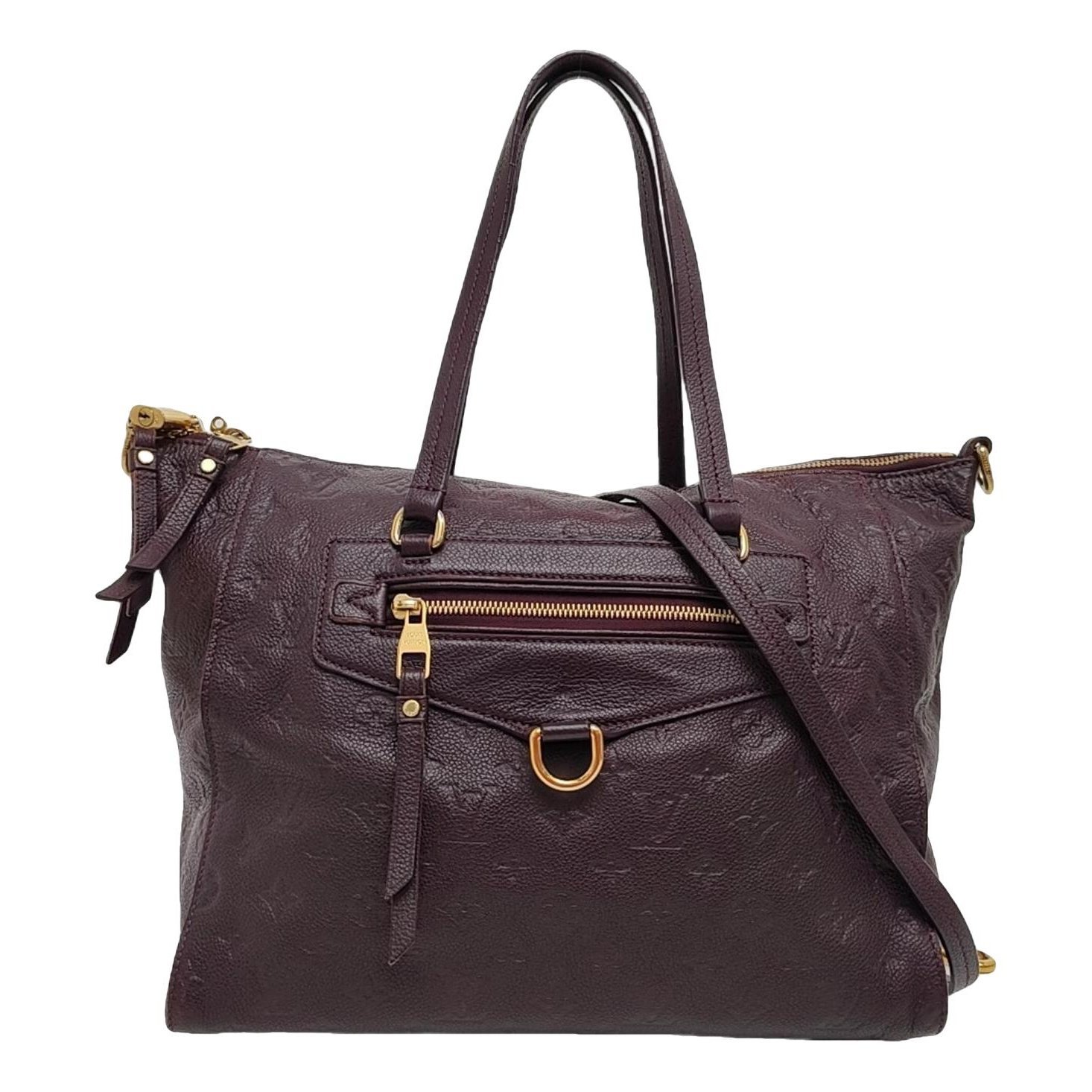 Lumineuse leather handbag