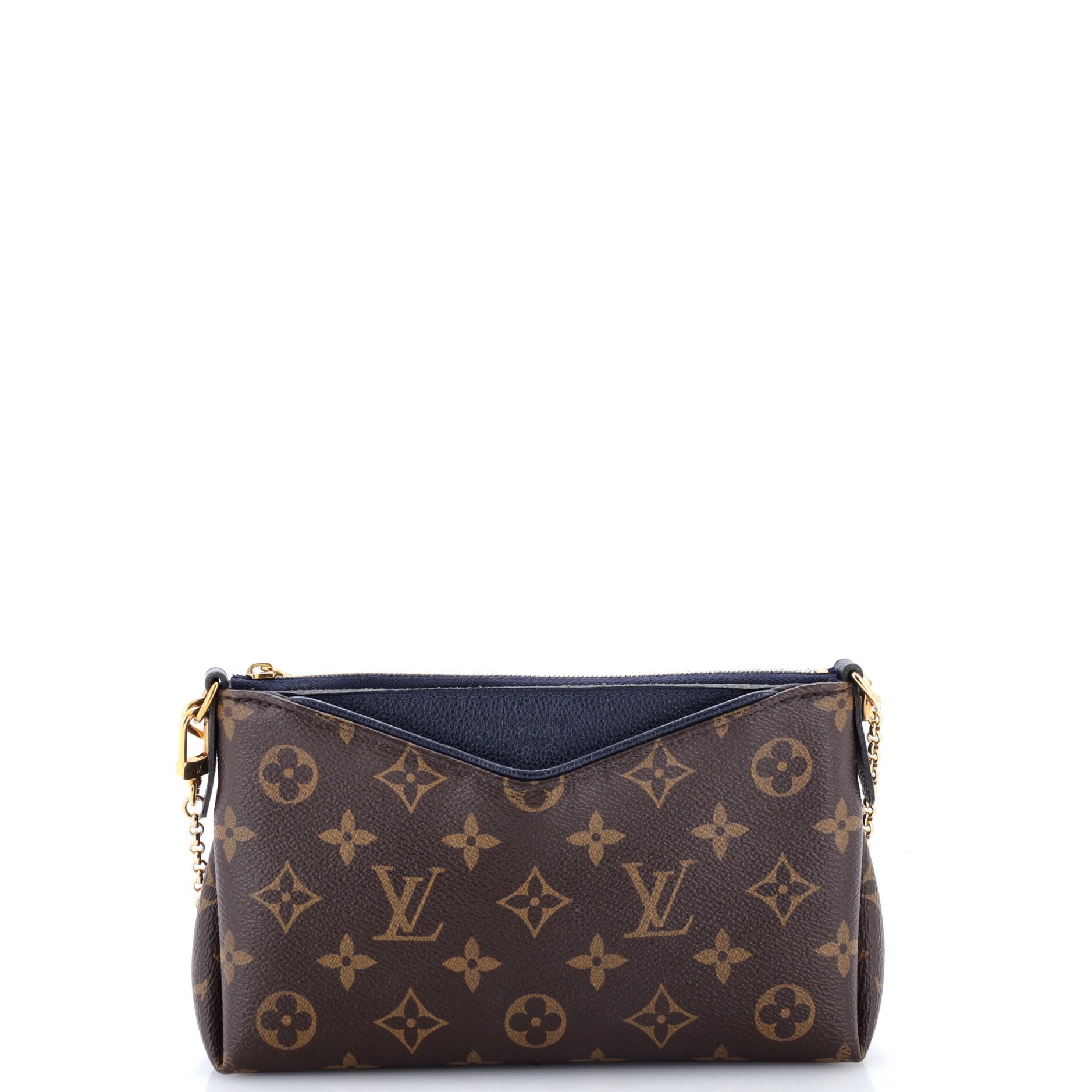 Pallas Clutch Monogram Canvas with Leather