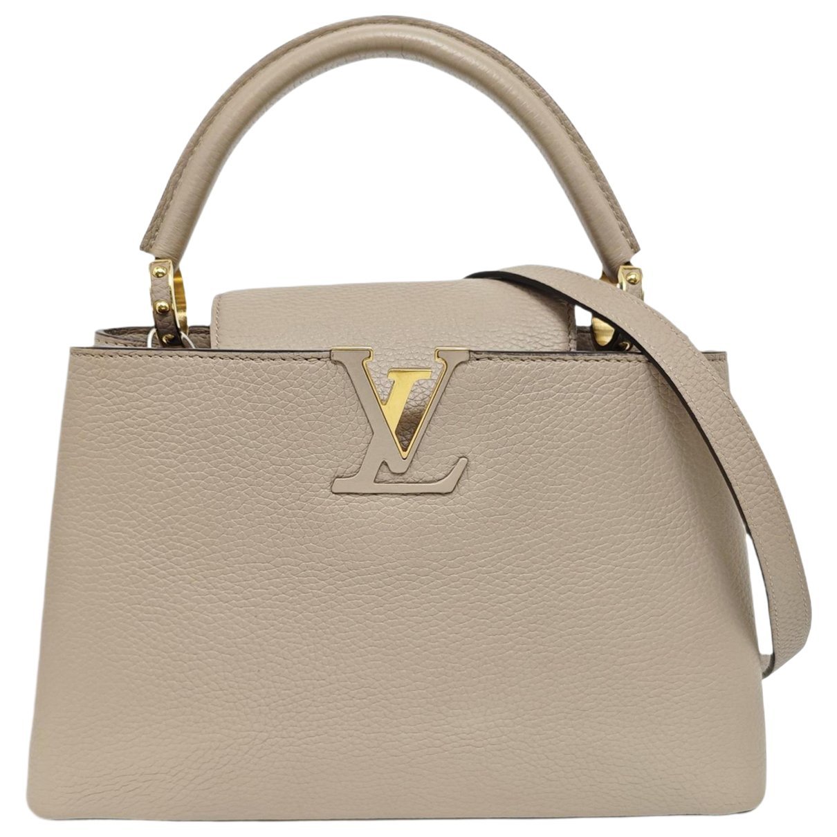 Capucines leather handbag