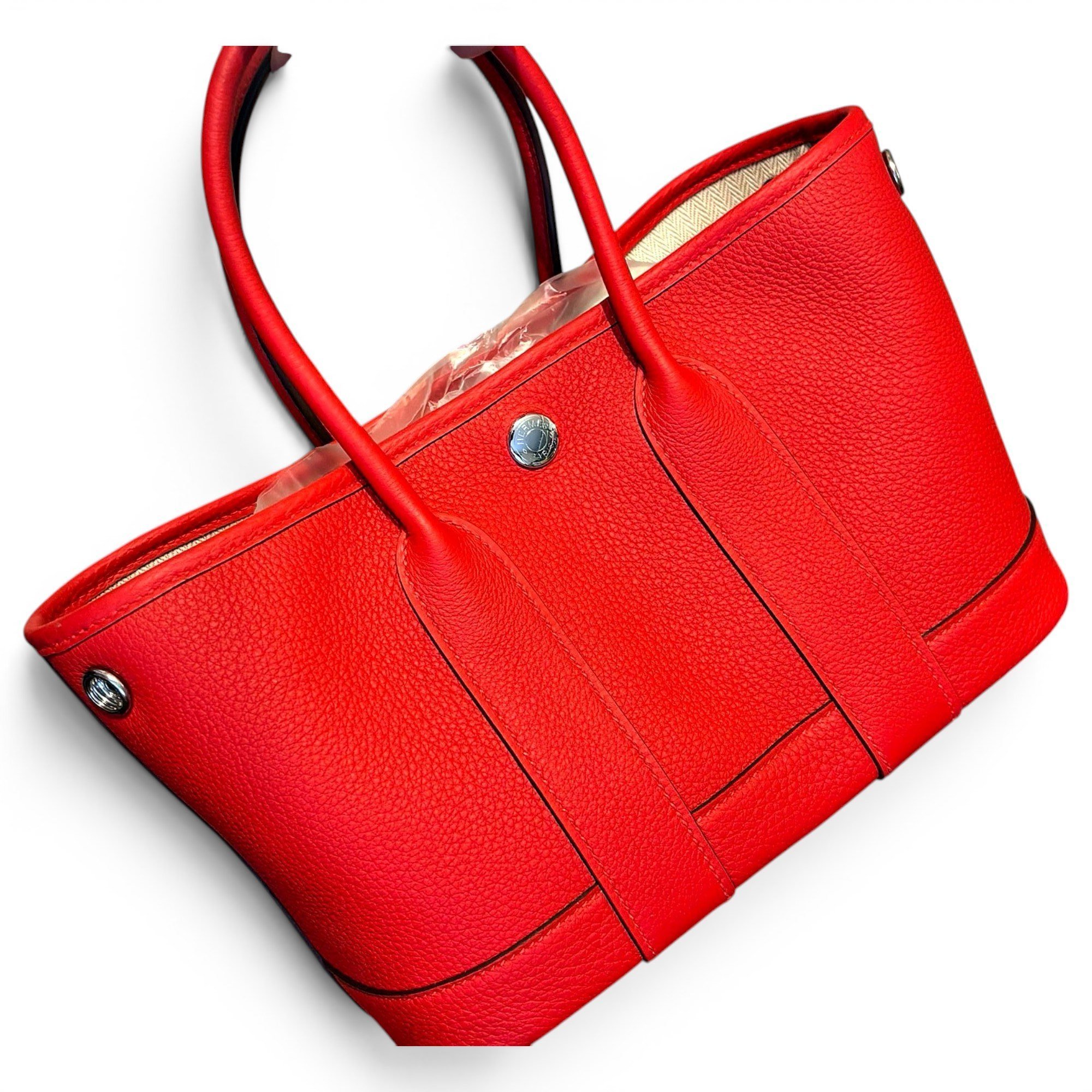 Garden Party leather tote
