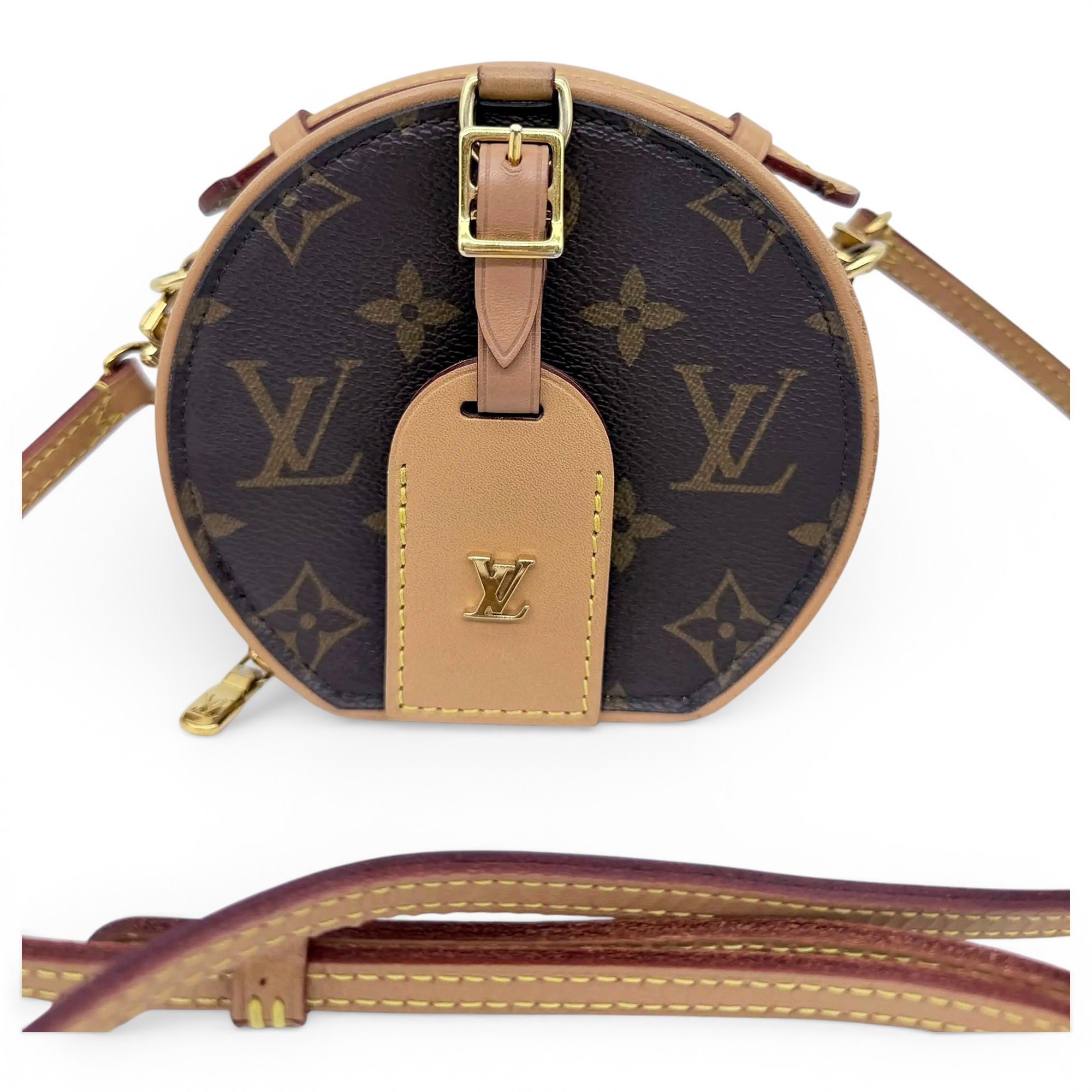 Petite Boîte Chapeau vinyl handbag
