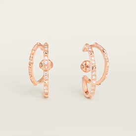 Hermès Clou d'H dangle earrings, large model