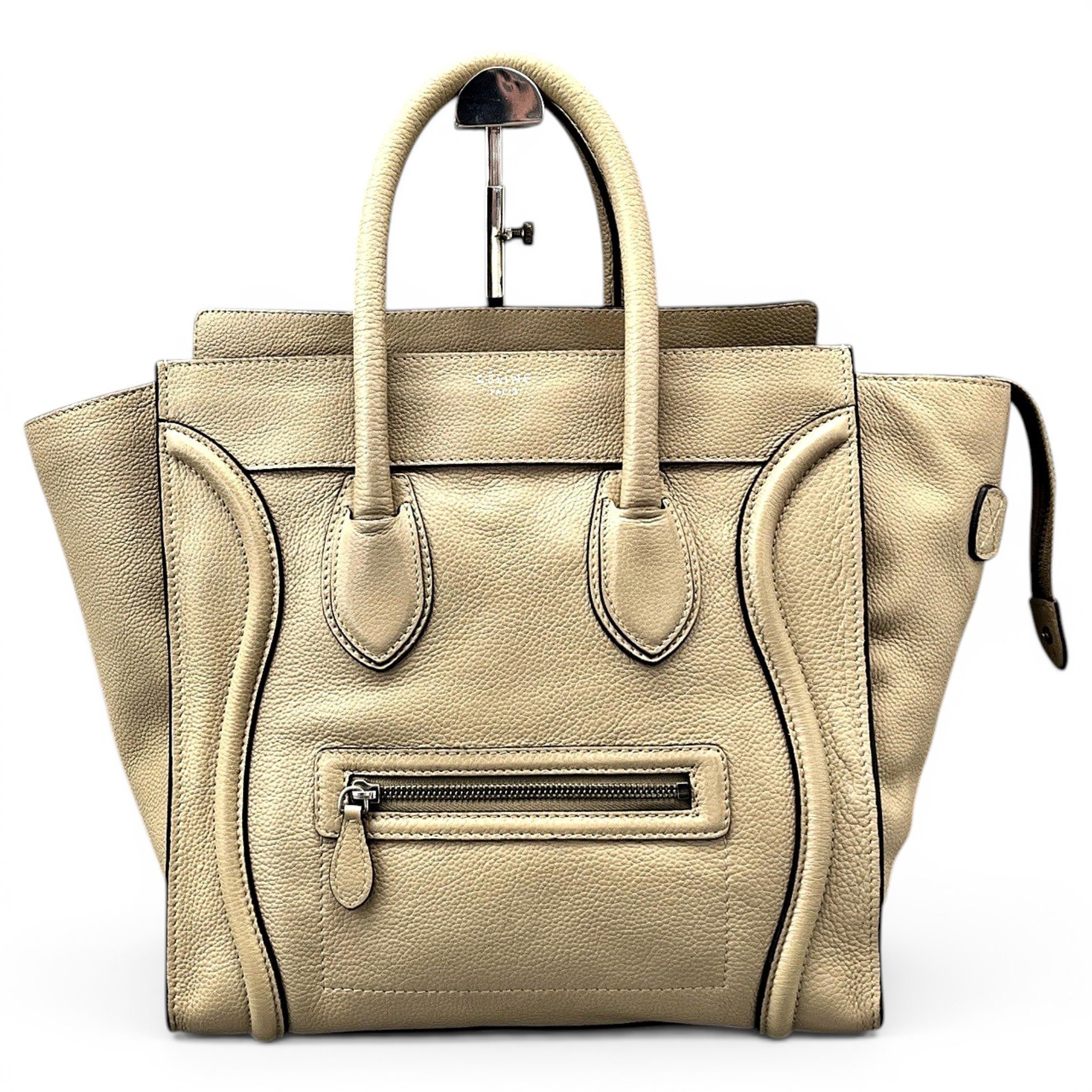 Luggage leather handbag