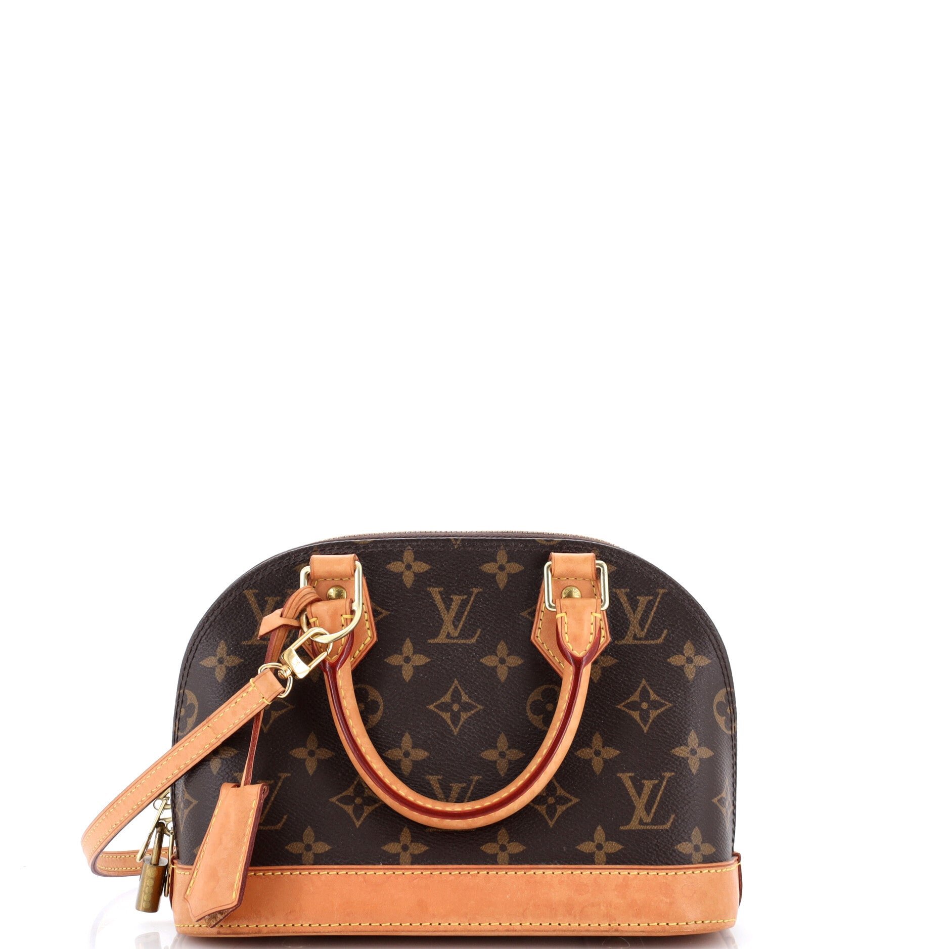 Alma Handbag Monogram Canvas BB