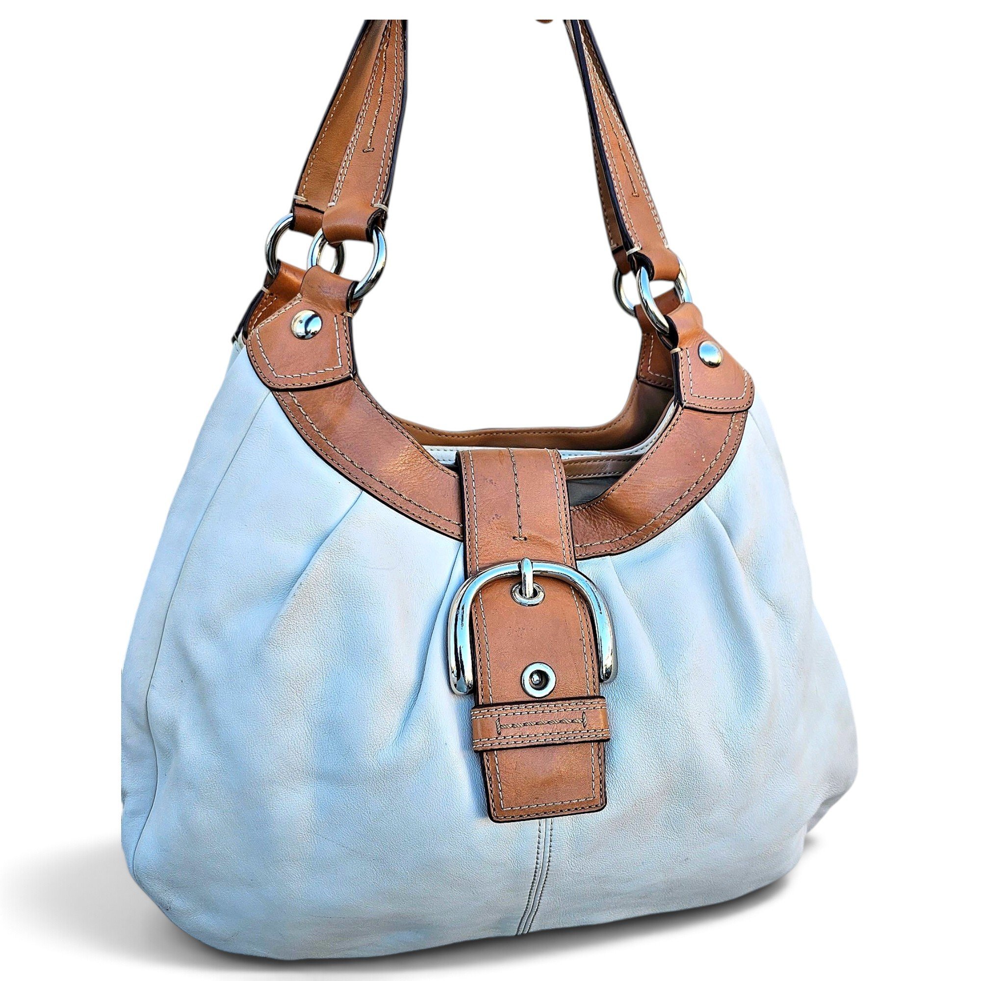 Hamilton Hobo leather handbag