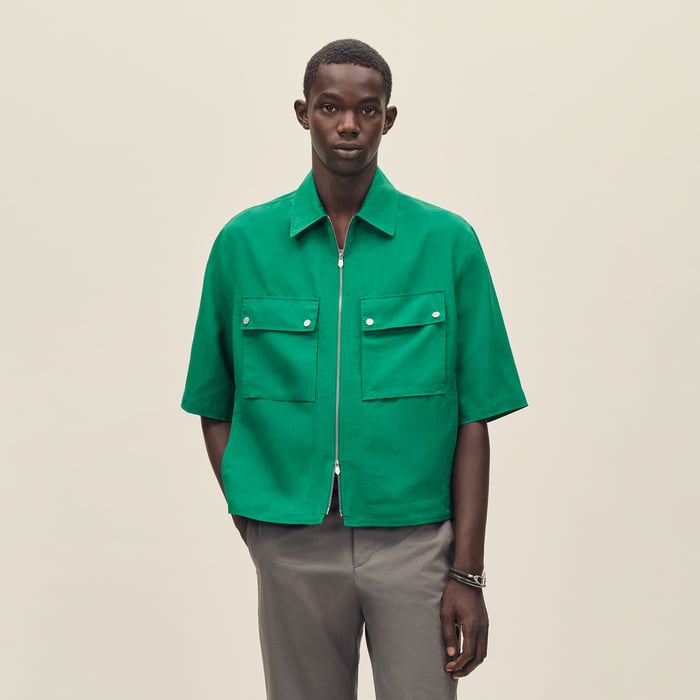 Menthe Short-sleeve Overshirt