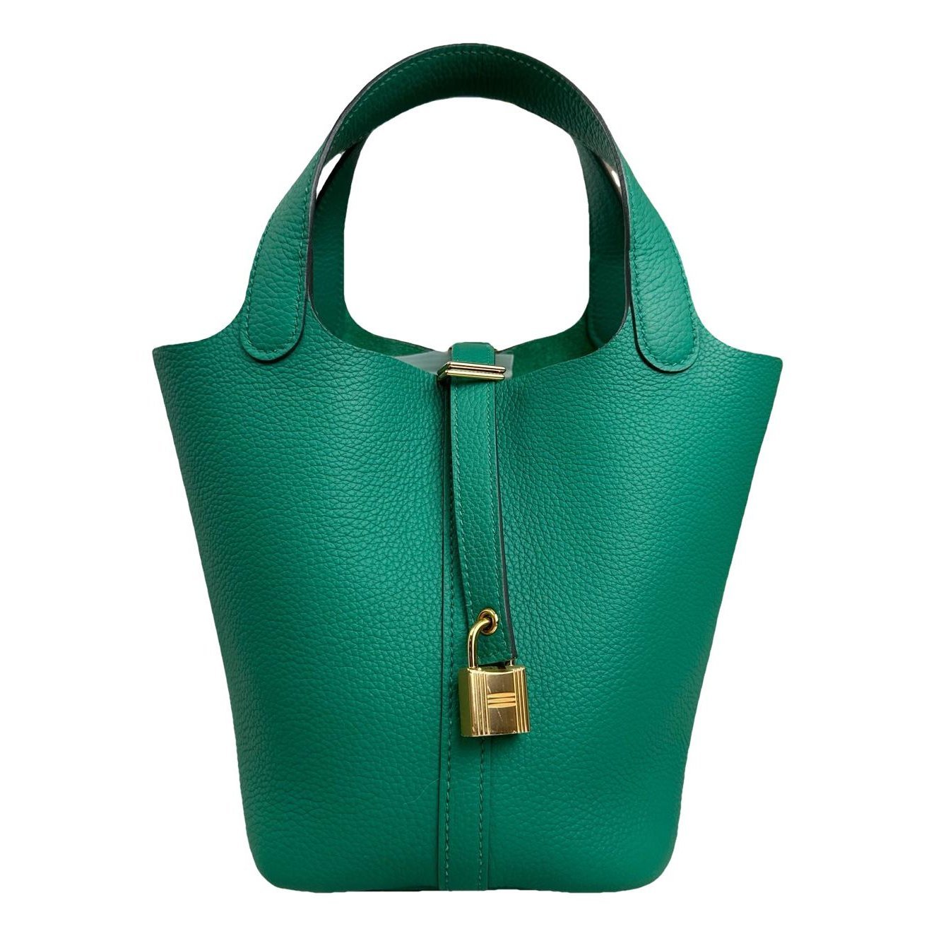 Picotin leather handbag