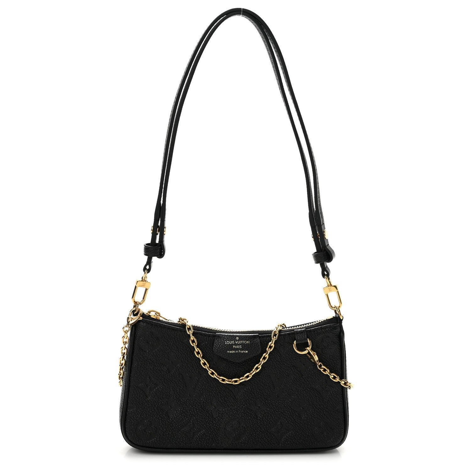 Louis Vuitton Empreinte Easy Pouch On Strap Black