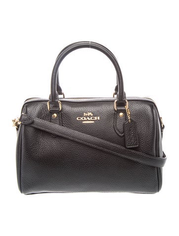 Leather Top Handle Bag