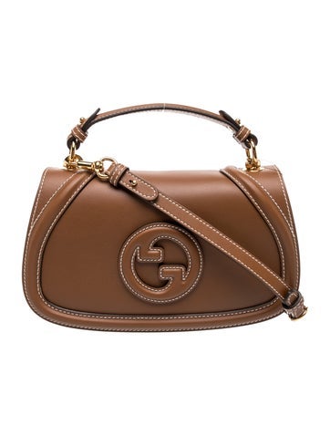 Leather GG Blondie Medium