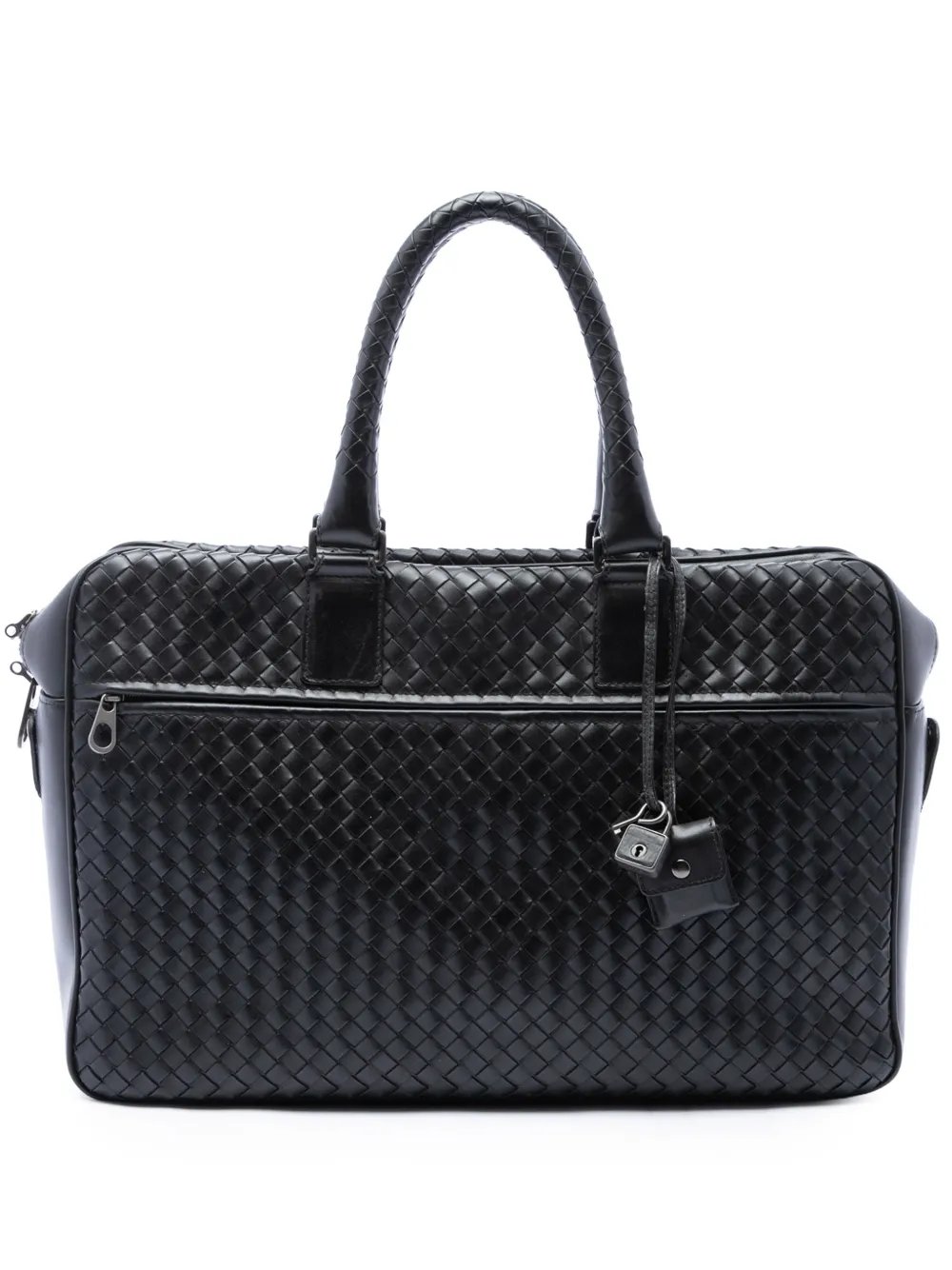 2009 Nappa Intrecciato business bag