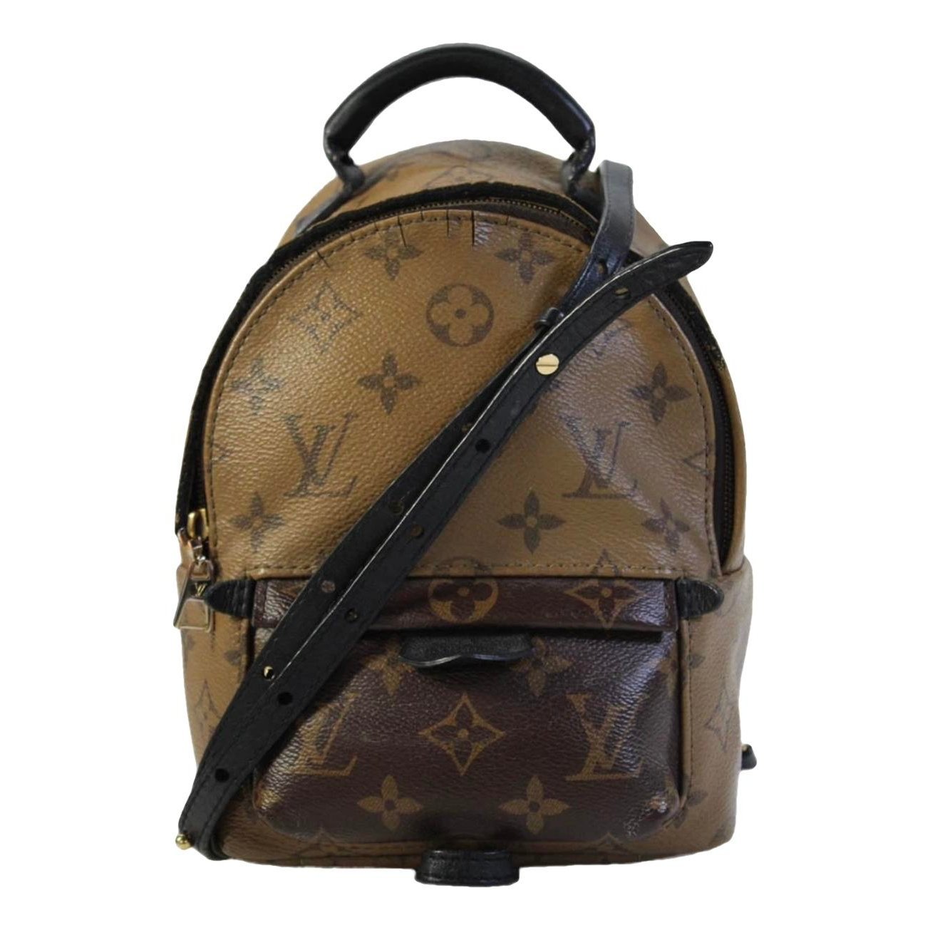 Palm Springs patent leather backpack