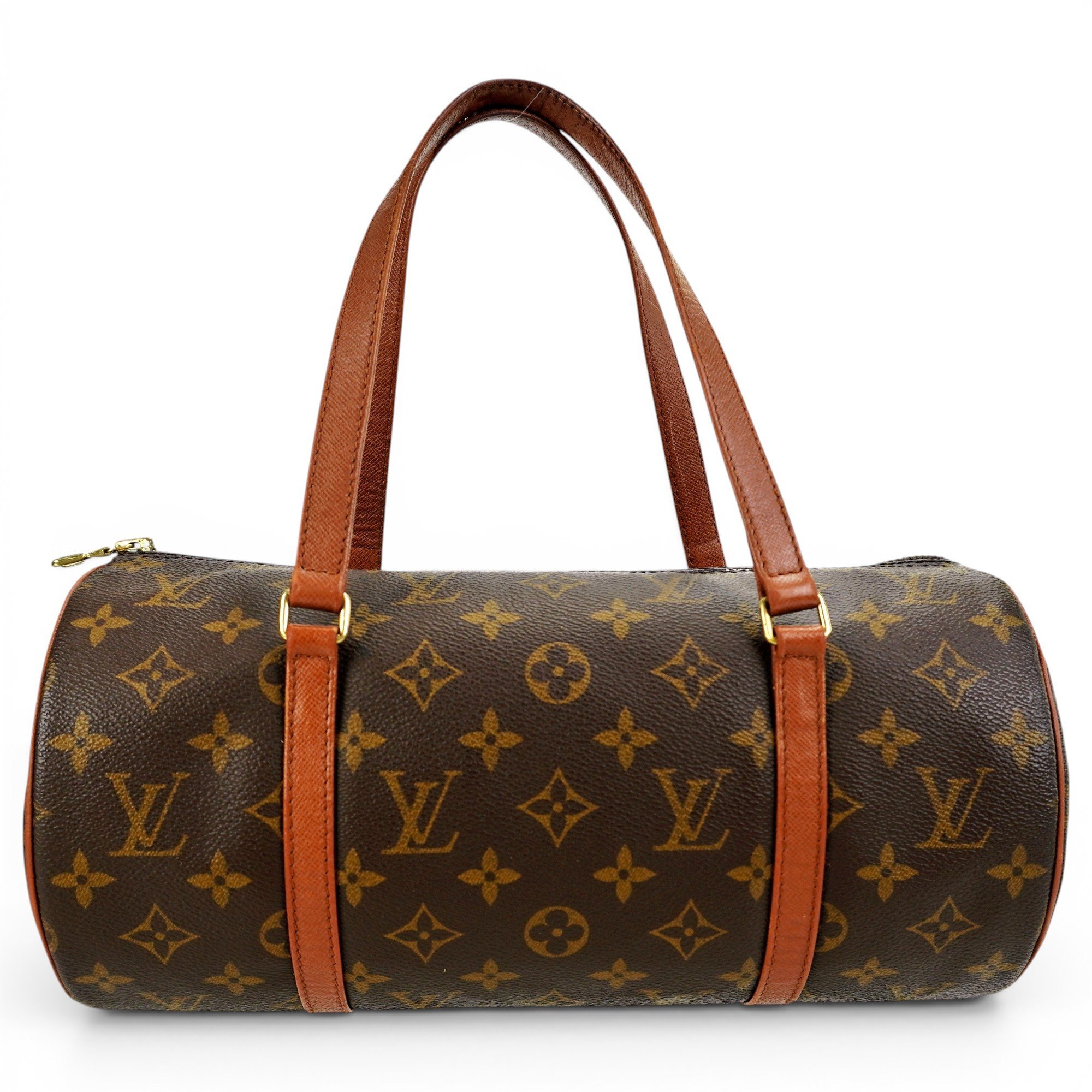 Papillon leather handbag
