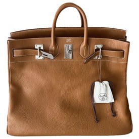 Hermes Birkin Handbag Gold Togo Leather
