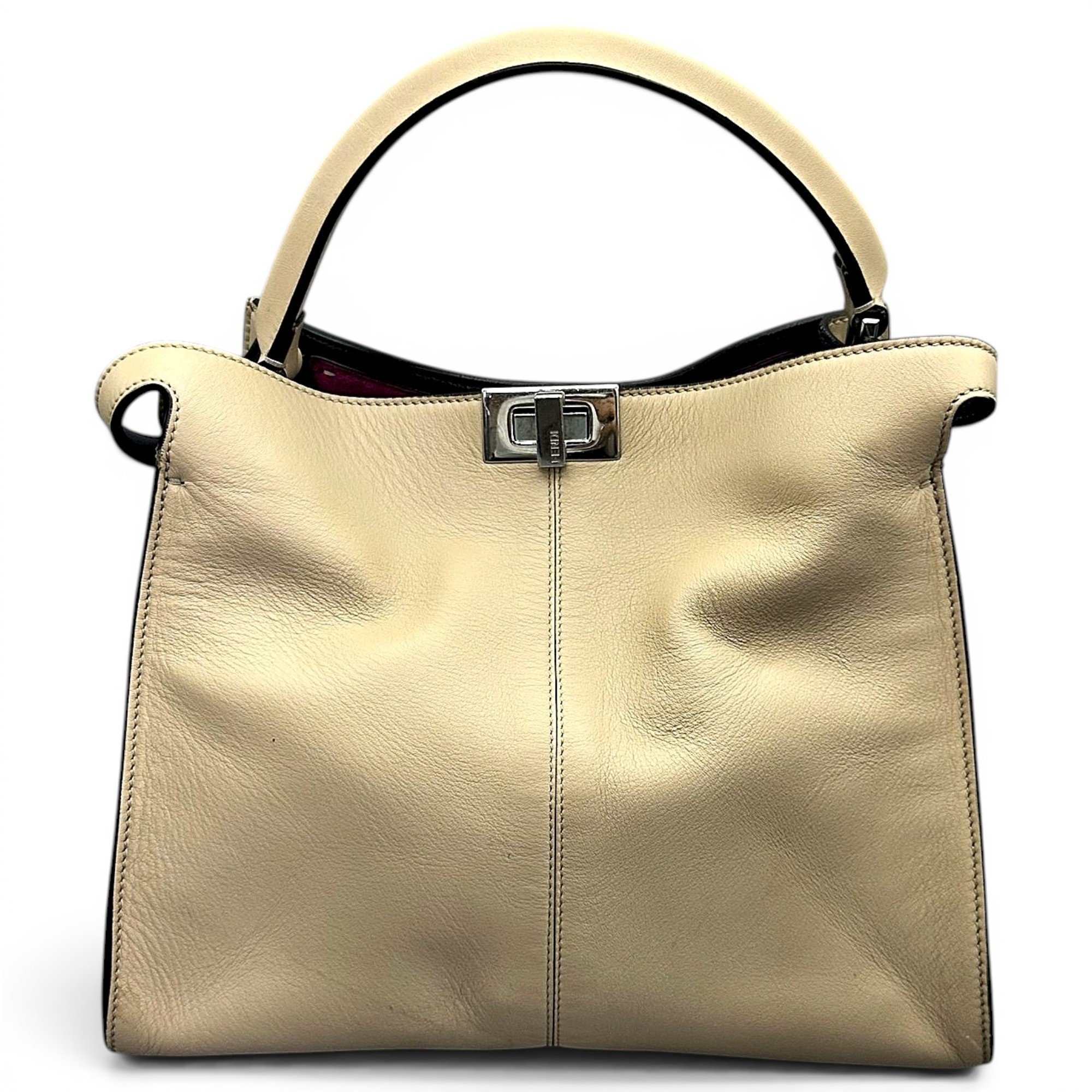 Peekaboo X-Lite leather handbag