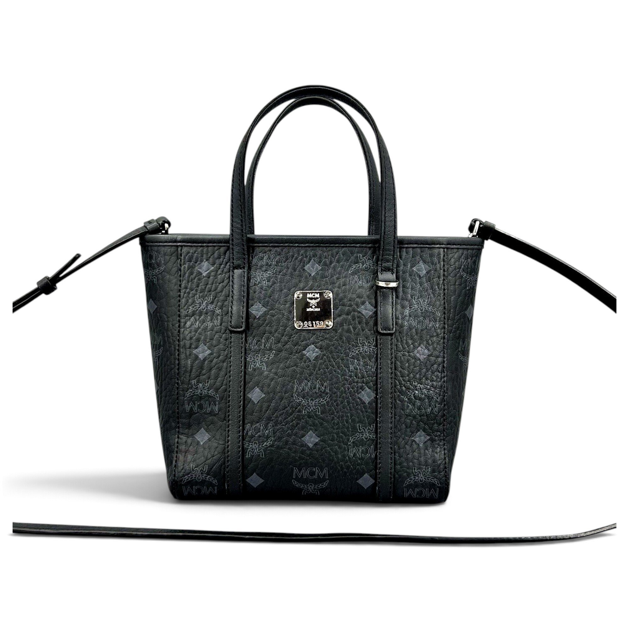 Leather tote