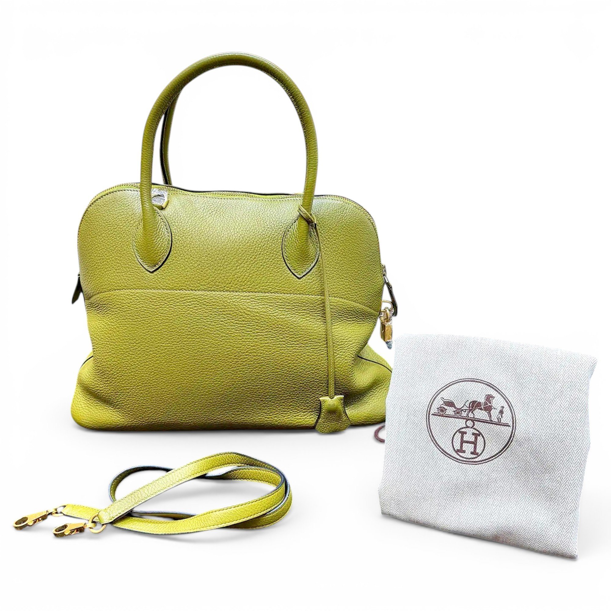 Bolide leather handbag