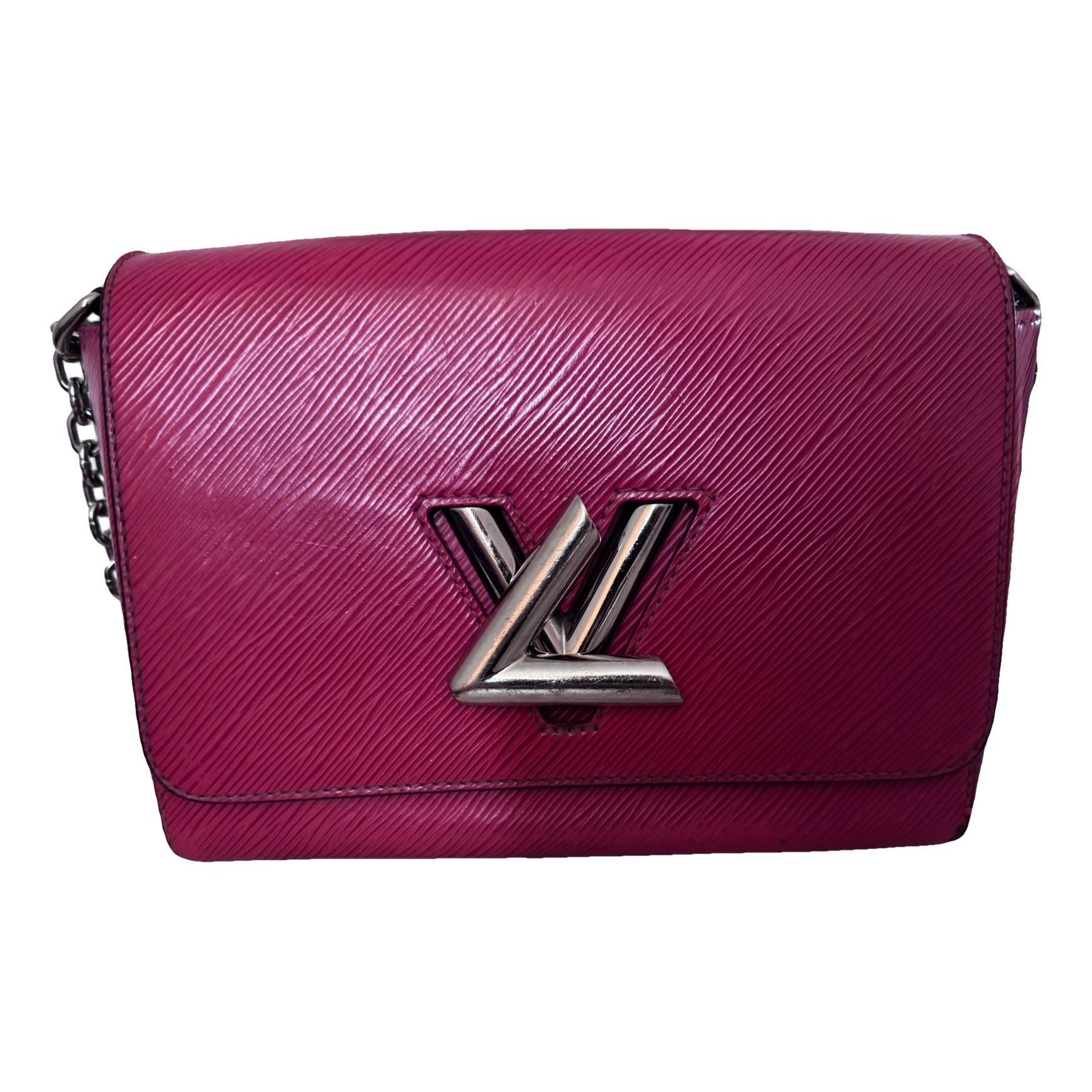 Twist leather crossbody bag