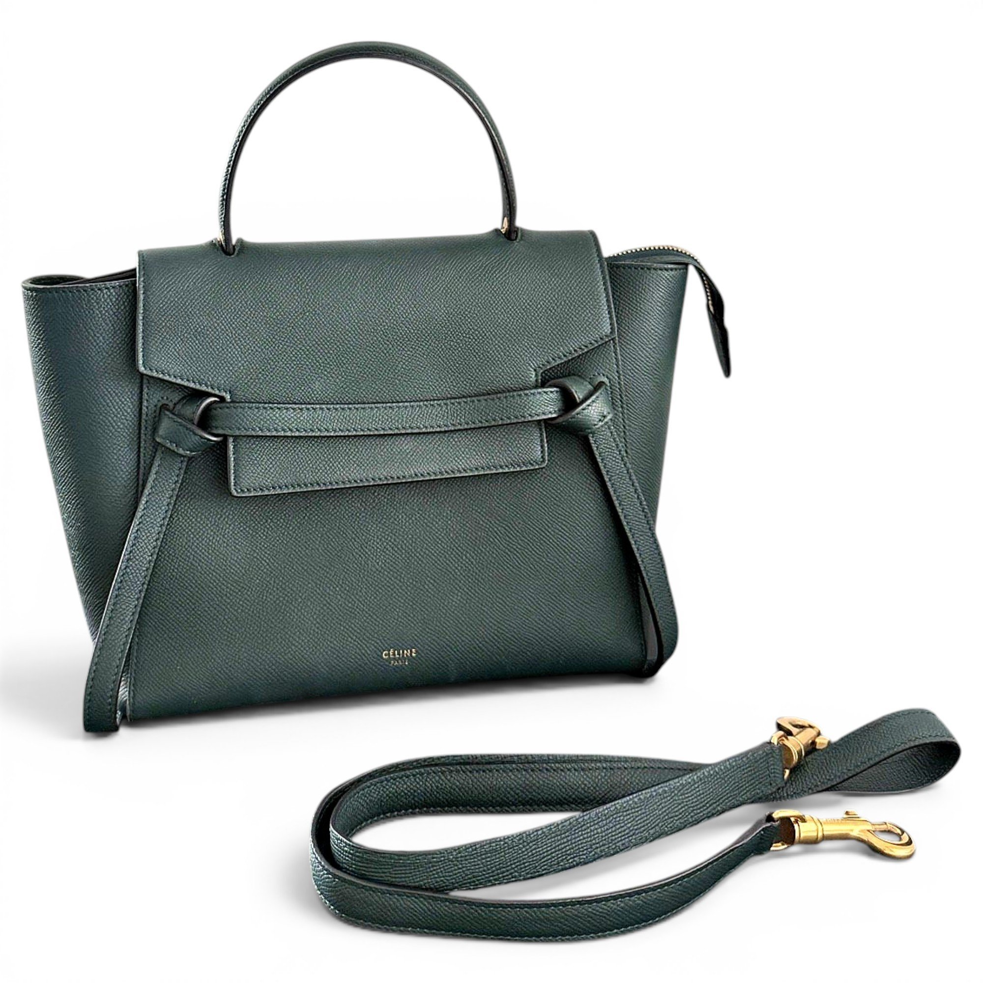 Leather handbag