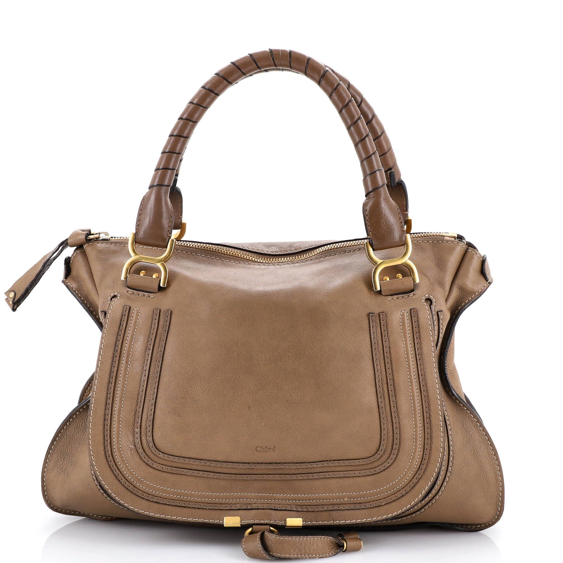 Chloe Marcie Satchel Leather Large